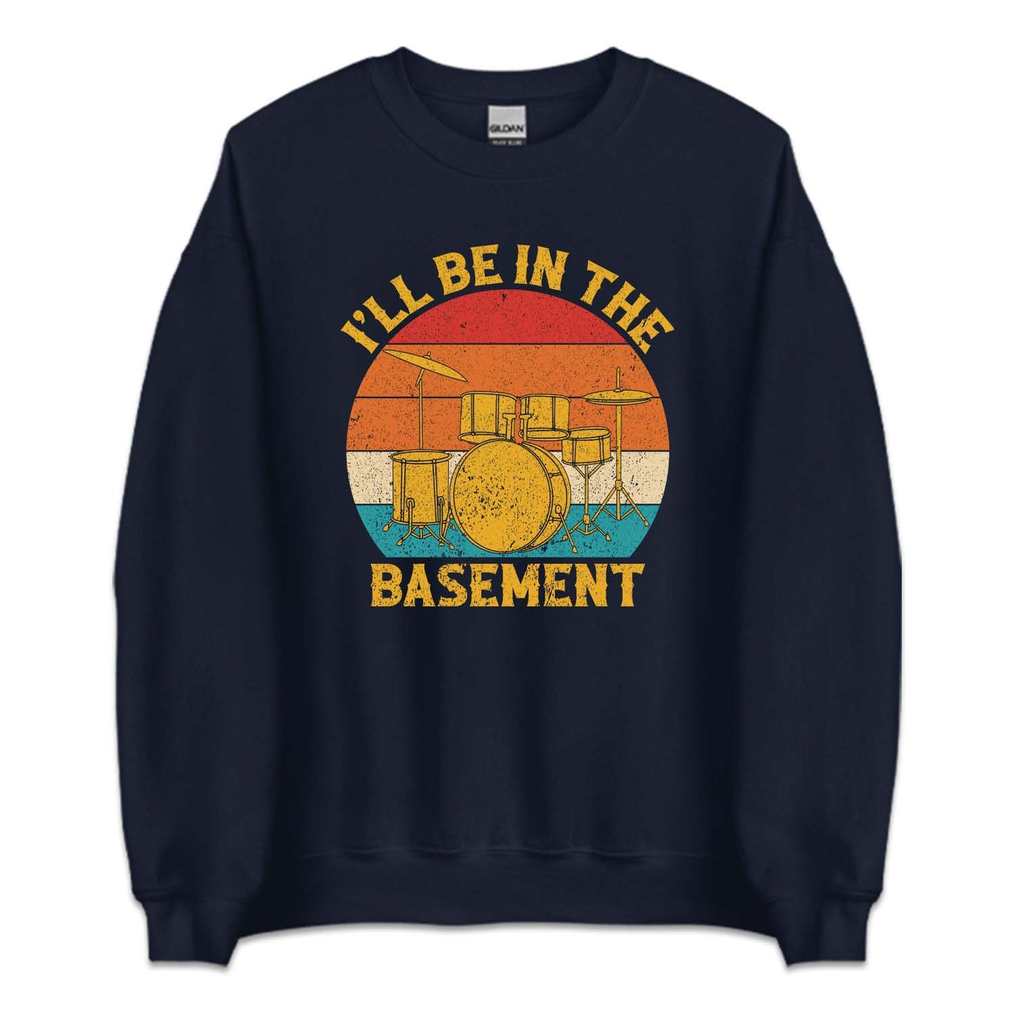 I'll Be In The Basement Drum Lover | PRODUCT CODE: IBNTHSMTDR