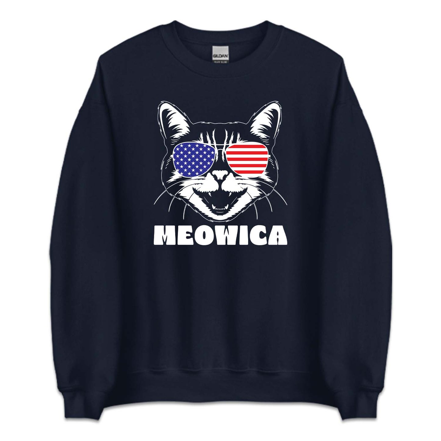 Meowica Patriotic Cat 4th of July | PRODUCT CODE: MWCPOTRCA
