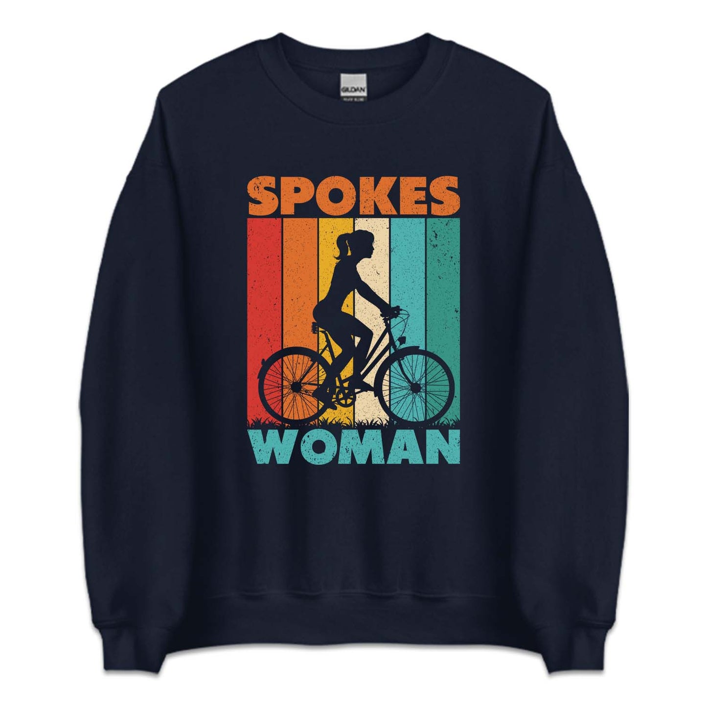 Female Cyclist Spokes Woman Bike Lover | PRODUCT CODE: SPBKCYLEWM