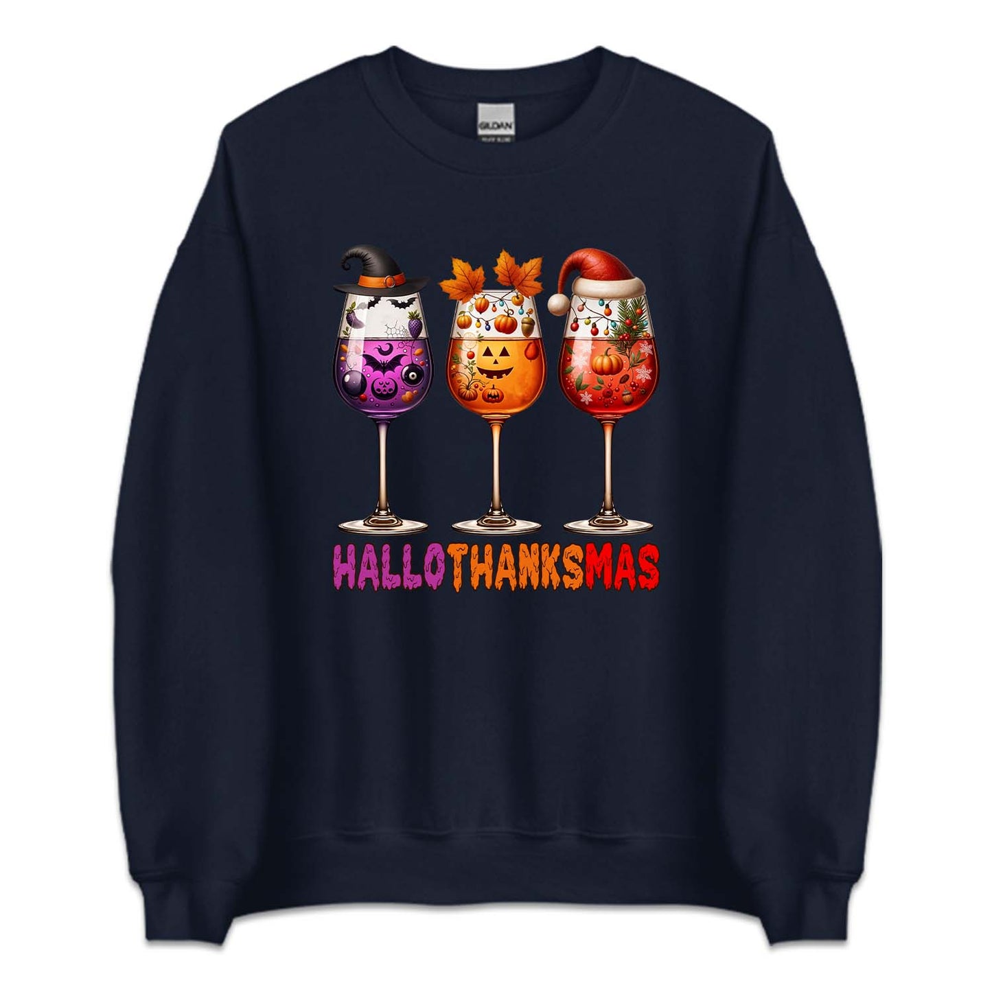 Happy HalloThanksMas Wine Halloween | PRODUCT CODE: HPLOTKMSW