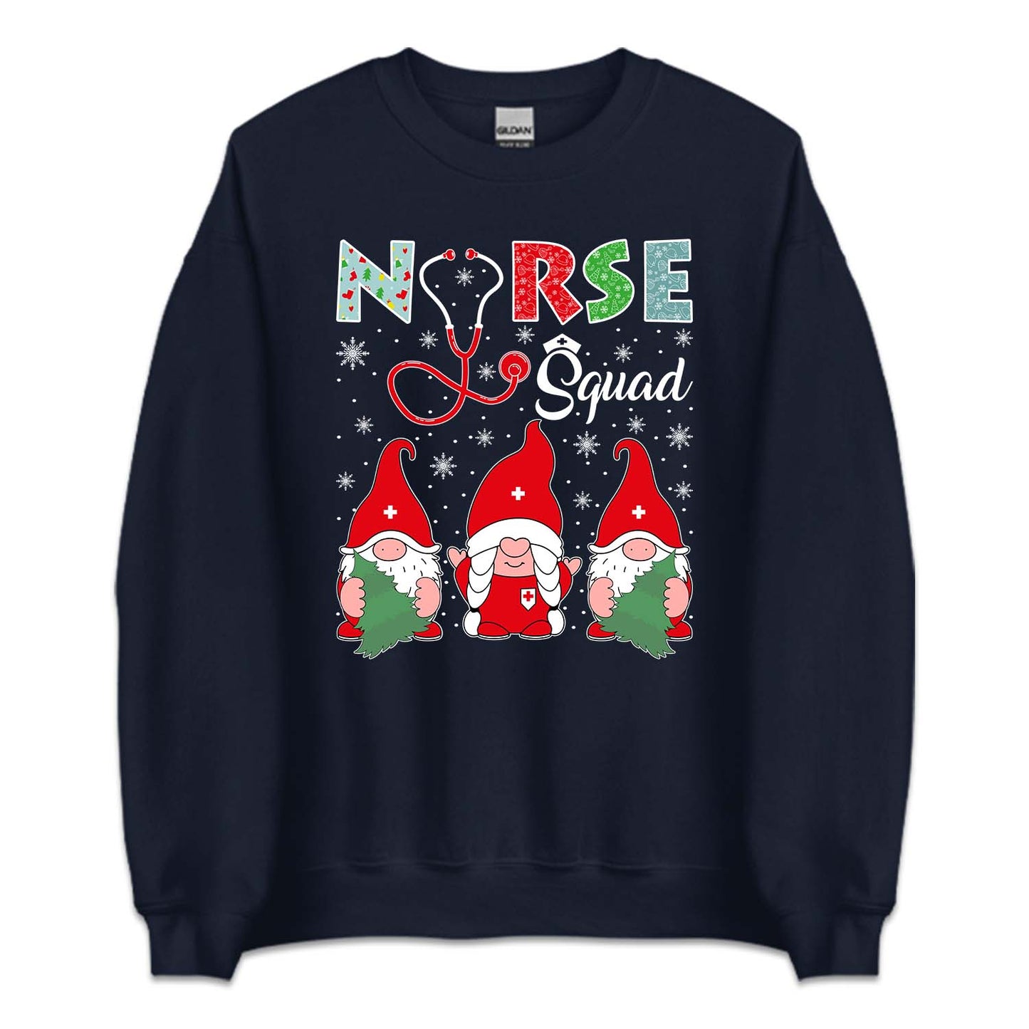 Nurse Squad Christmas Gnome Festive Medical Xmas Gnome Nurse | PRODUCT CODE: NSRUWDQGNCH