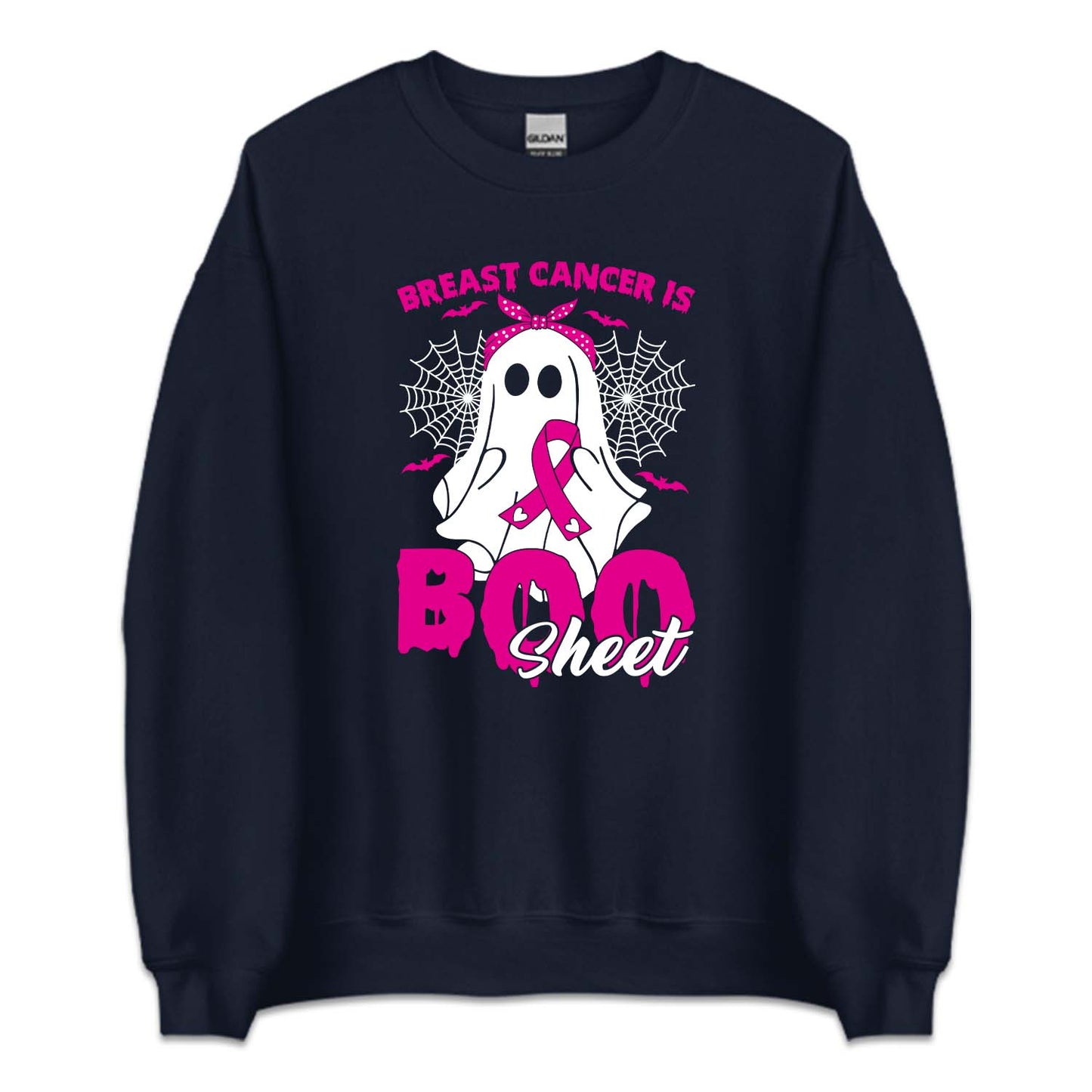 Breast Cancer Is Boo Sheet Halloween Spooky Cancer Awareness | PRODUCT CODE: BRTCNRBSHT