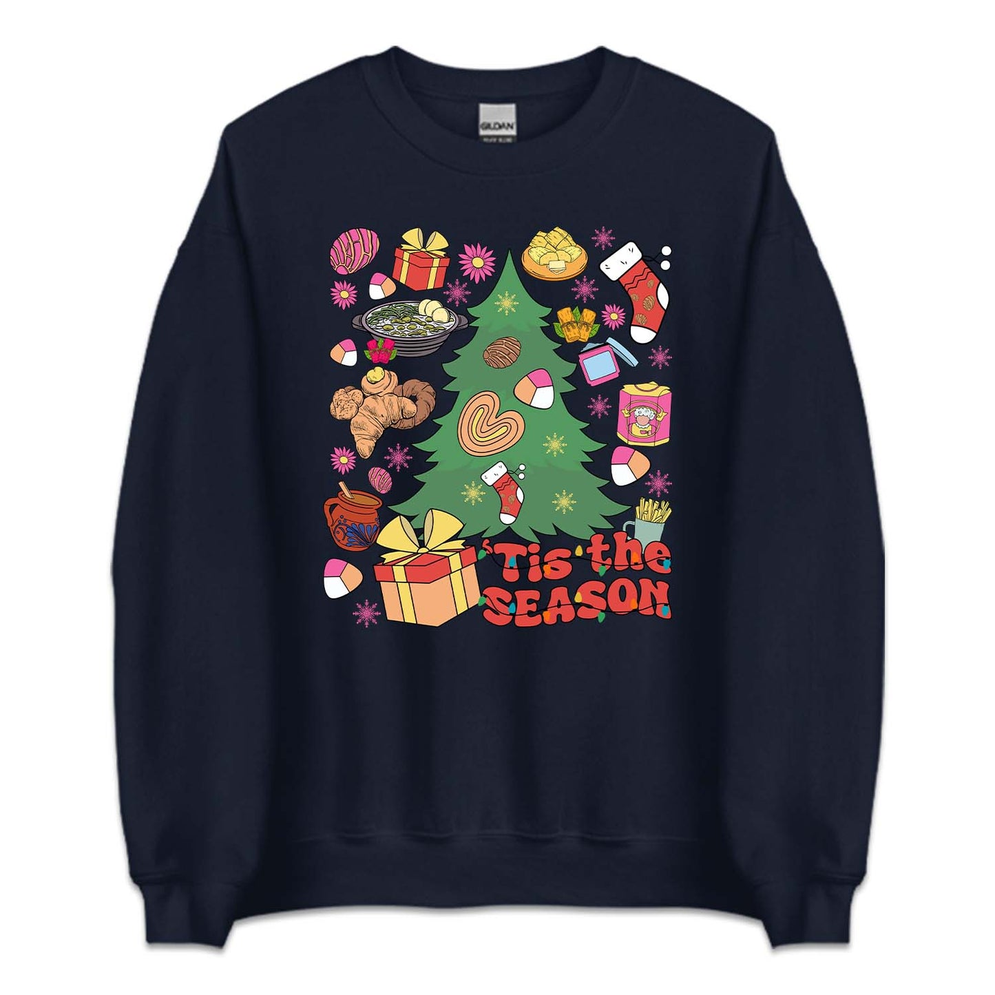 Tis The Season Mexican Christmas Festive Foods Xmas | PRODUCT CODE: TANMXNCHRFD