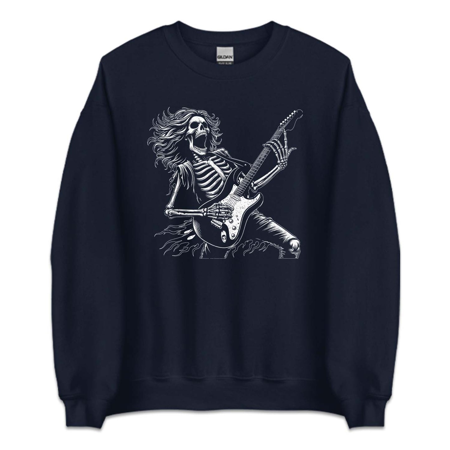 Vintage Rocker Skeleton Rock and Roll Band Boho Musician | PRODUCT CODE: VNGTRCKCLNP