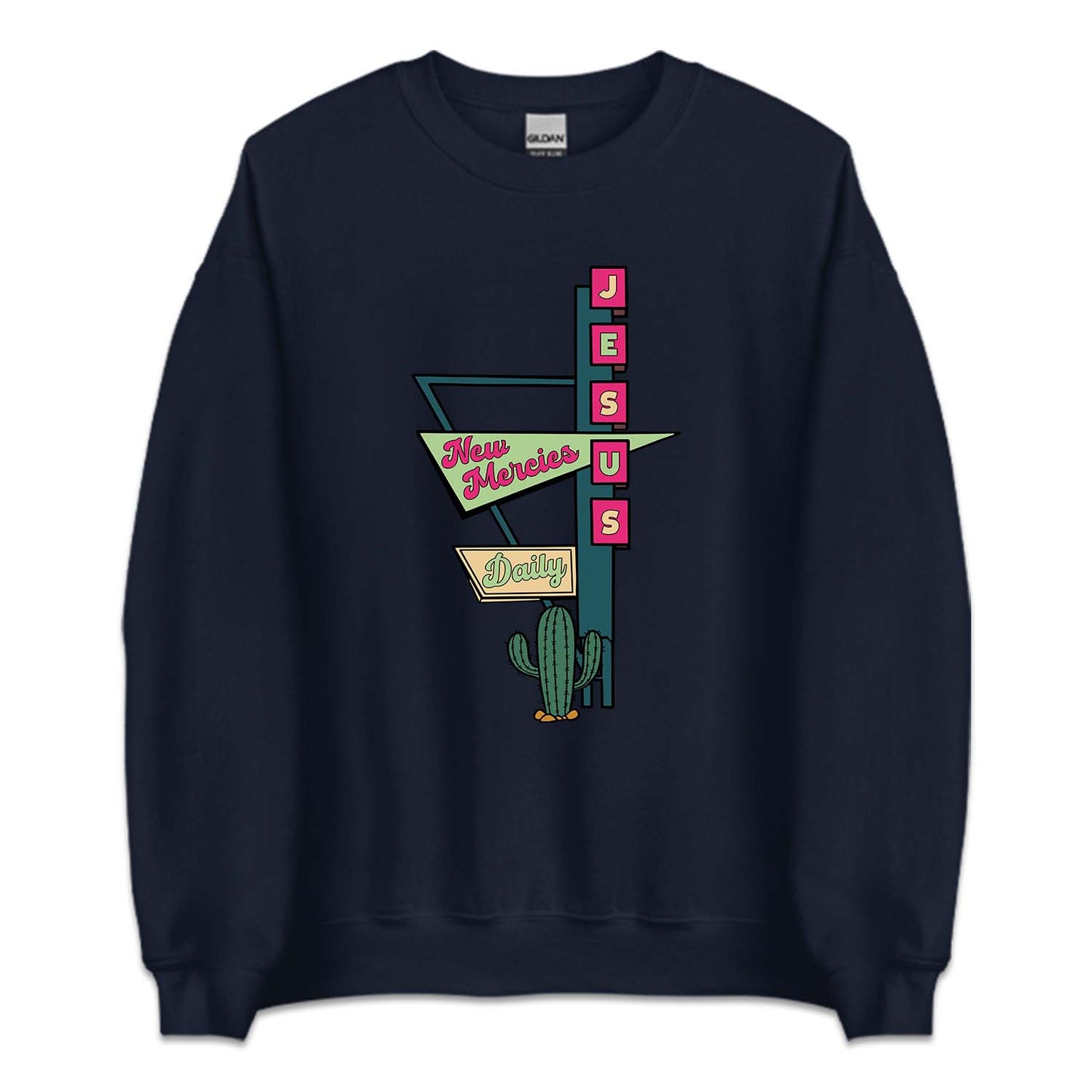 Western Christian Jesus New Mercies Daily Country Style Cactus | PRODUCT CODE: WTSRNCHJNM