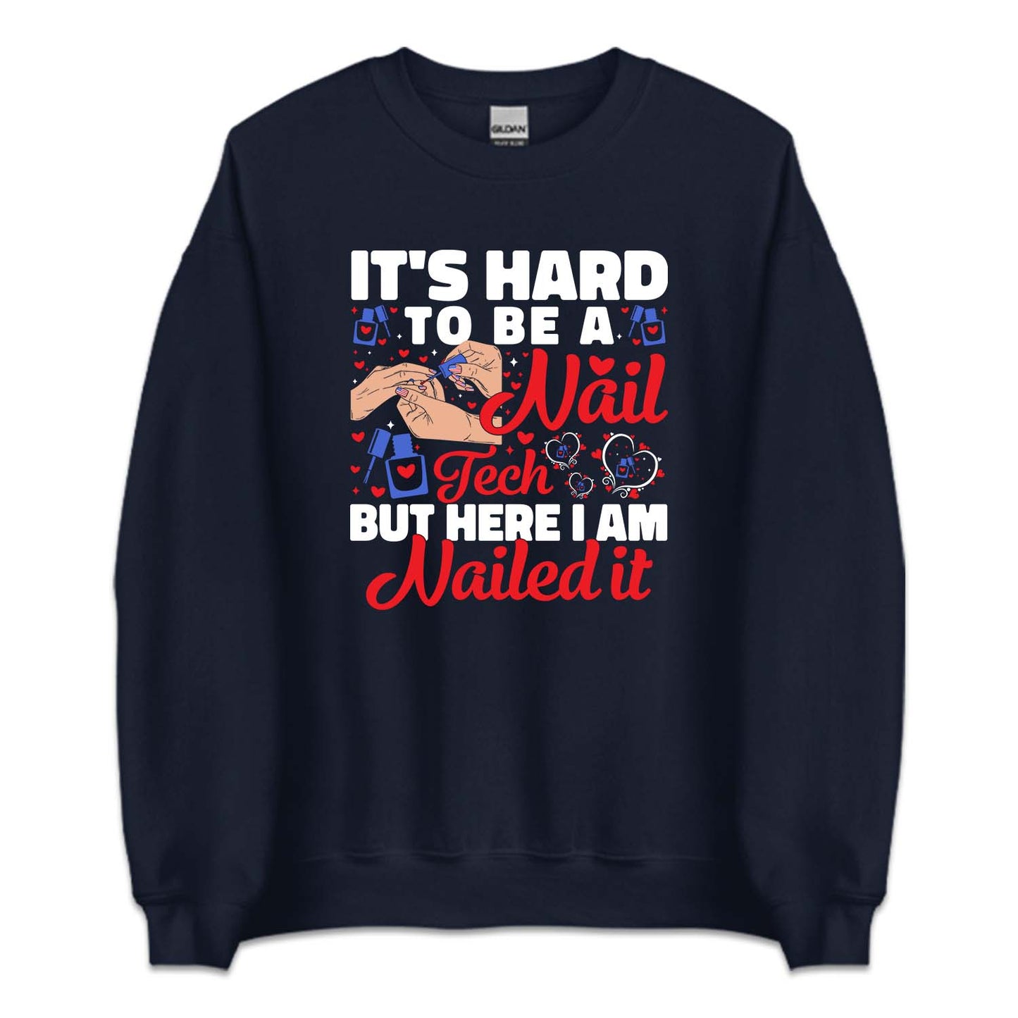 It Hard To Be A Nail Tech 4th Of July Nails | PRODUCT CODE: HRDTBANILT