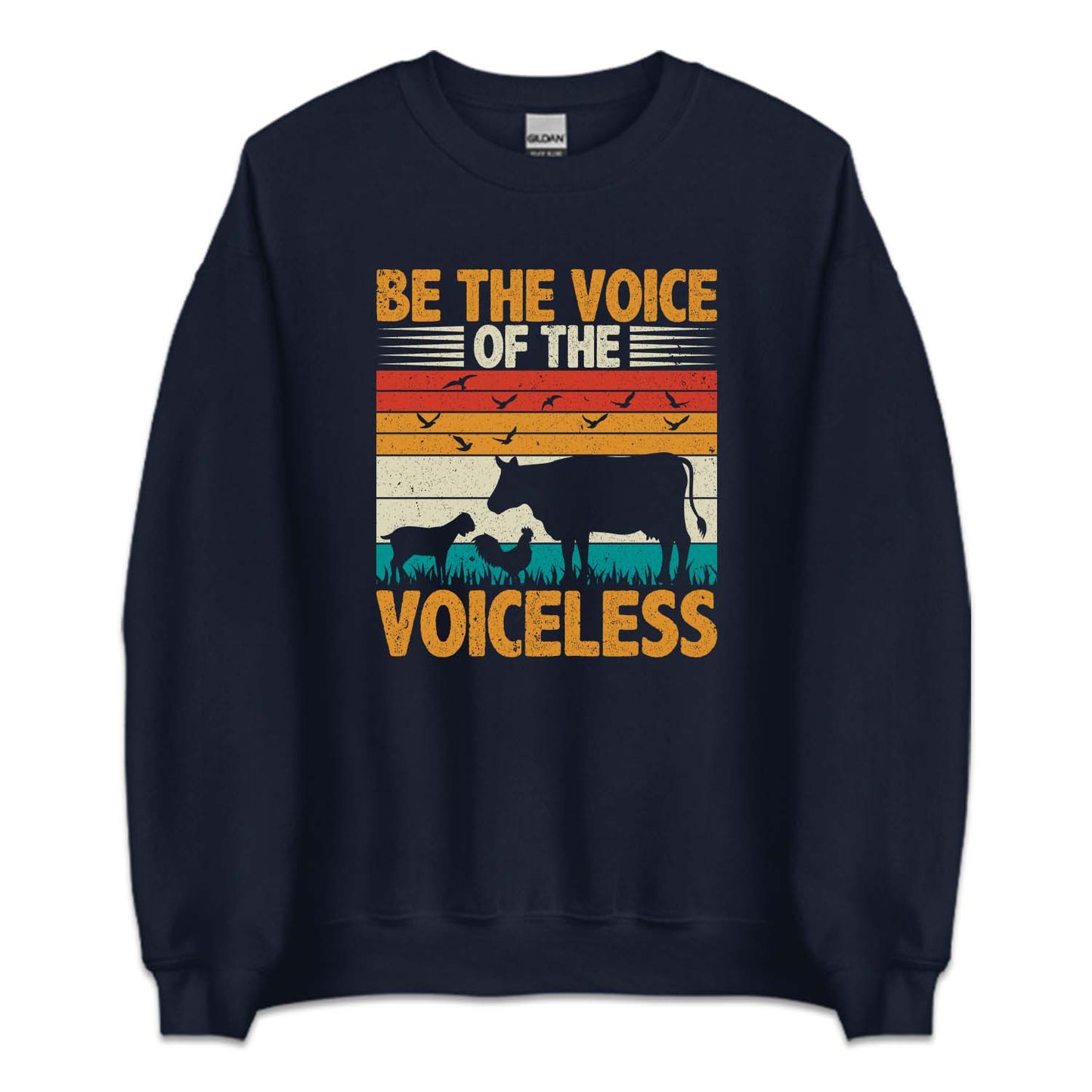 Be The Voice Of Voiceless Vegan Animal Rights Veganism Pride | PRODUCT CODE: BTHVCIOELS