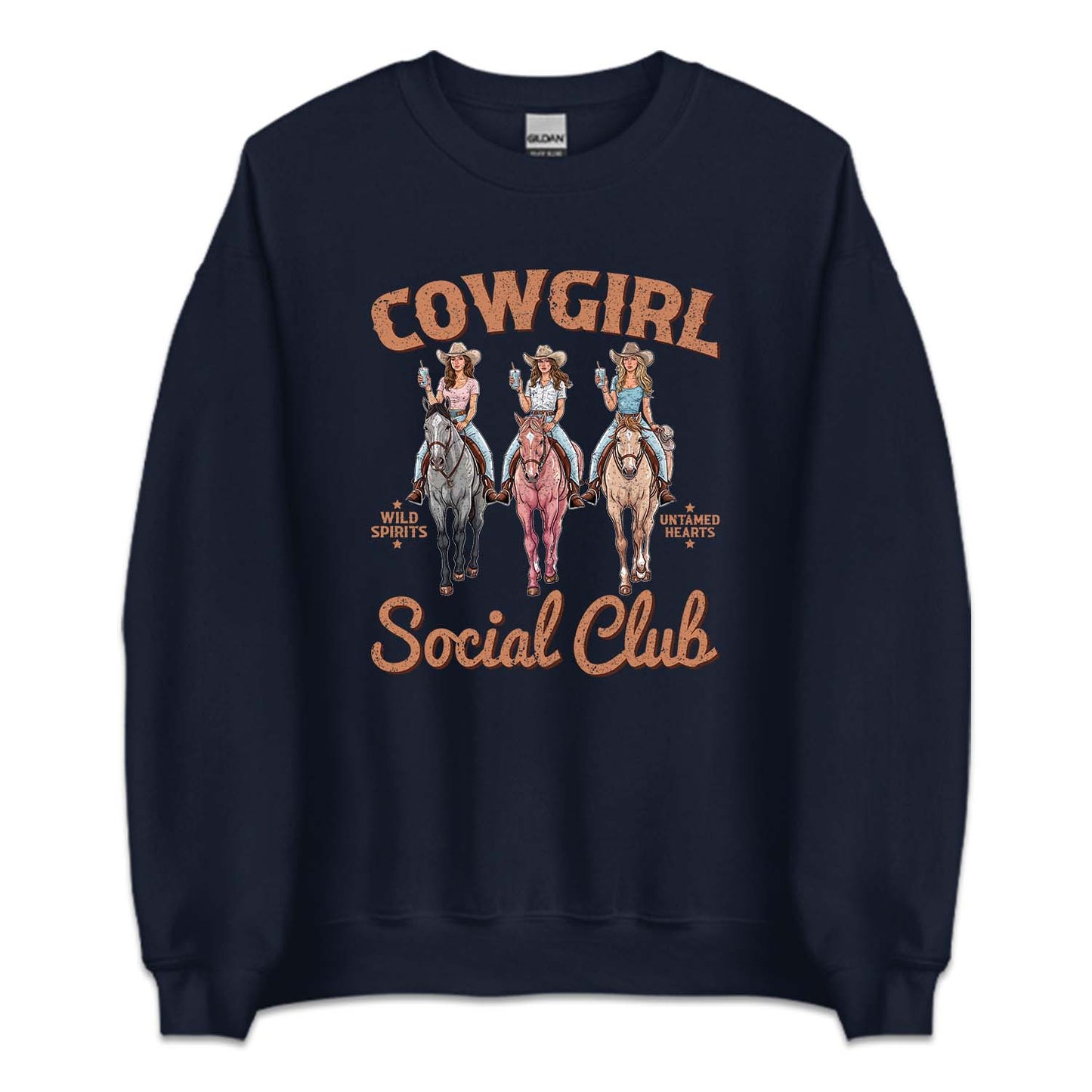 Cowgirls Social Club Western Rodeo Chic Country Music Lovers | PRODUCT CODE: CWGRLSLBWR