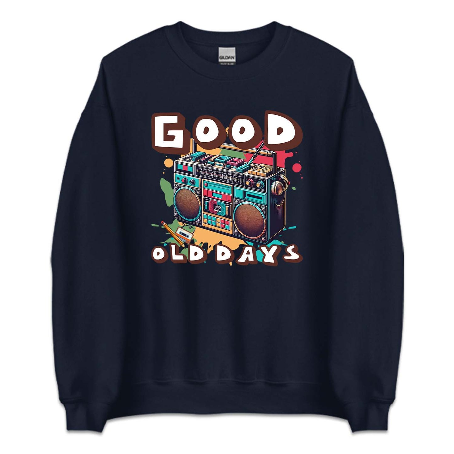 Retro Colorful 80s Cassette Good Old Days | PRODUCT CODE: GDLYSBMOX