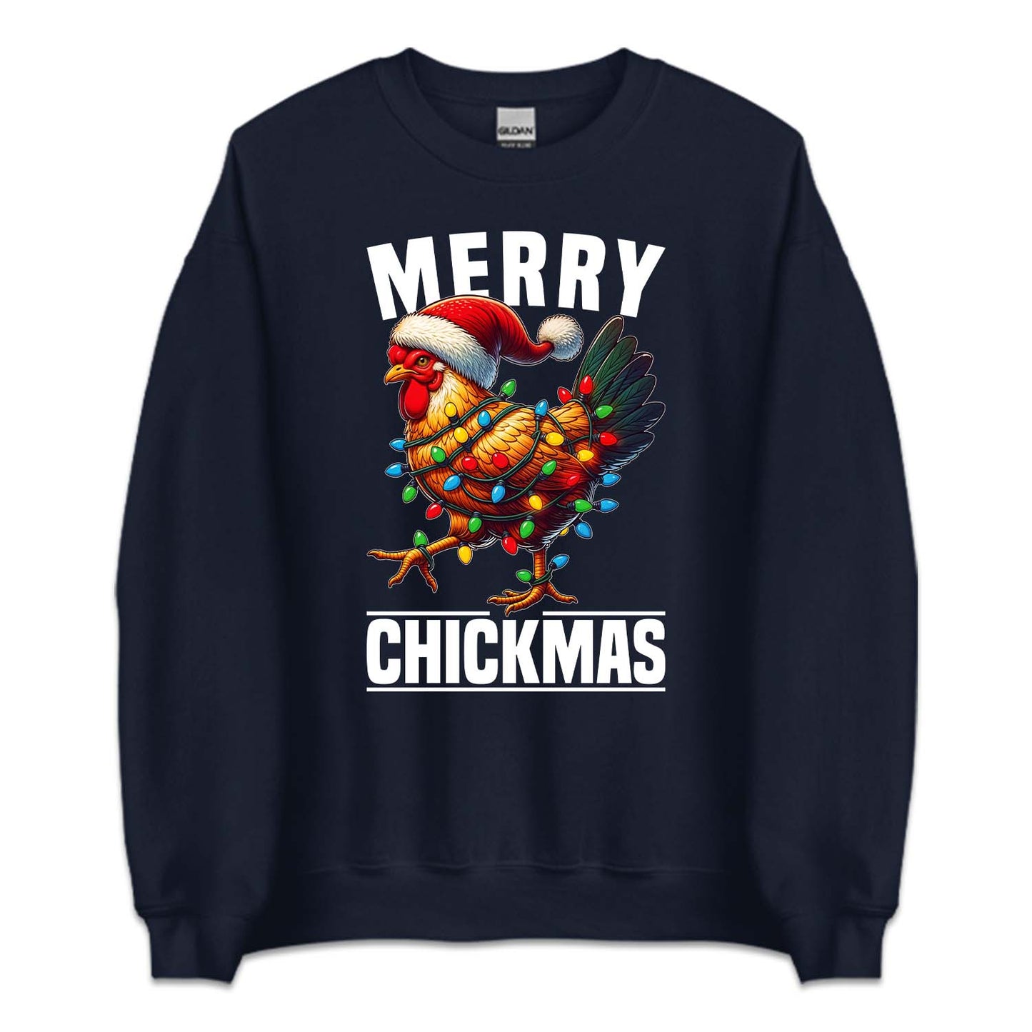 Merry Chickmas Christmas Chicken Xmas Farm Animal | PRODUCT CODE: MYRCHKRMNL