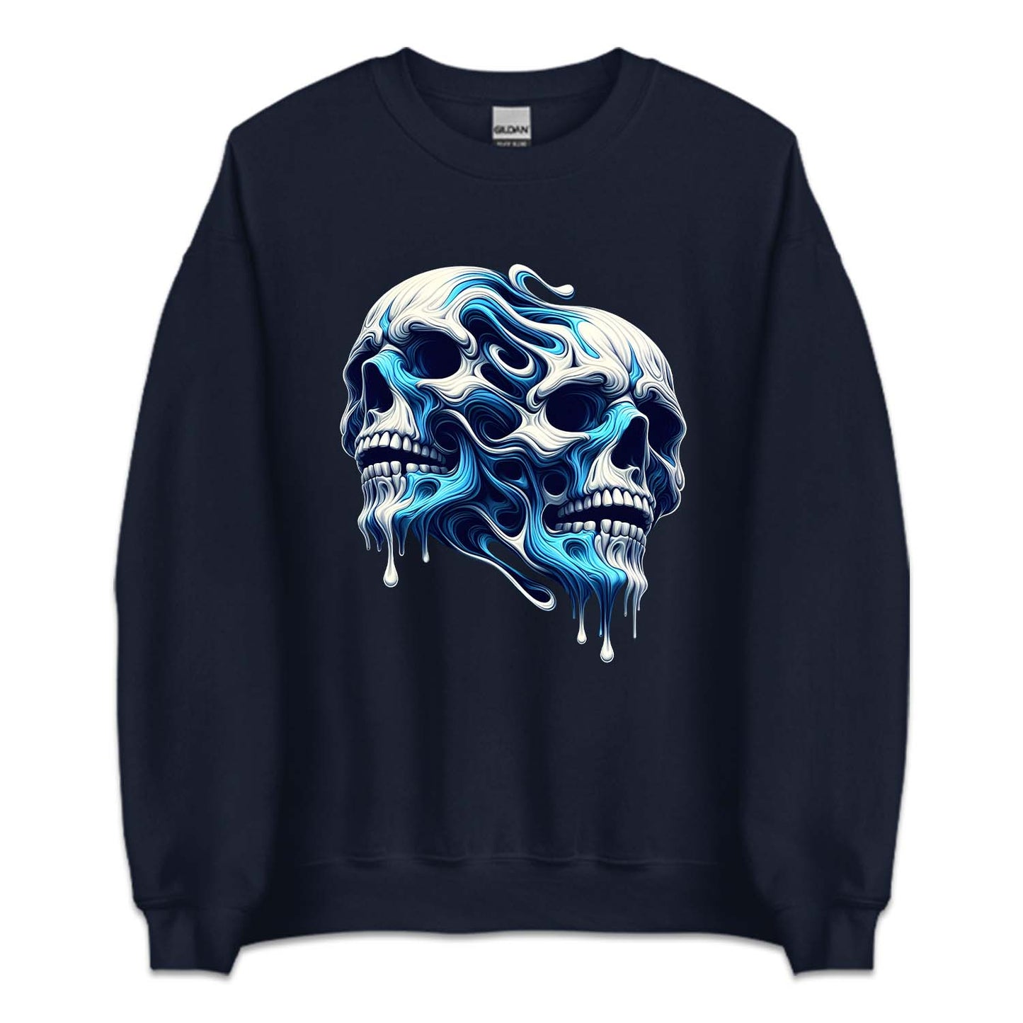 Vintage Y2k Screaming Skull Emo Nostalgia Streetwear | PRODUCT CODE: SCRGSKLUV