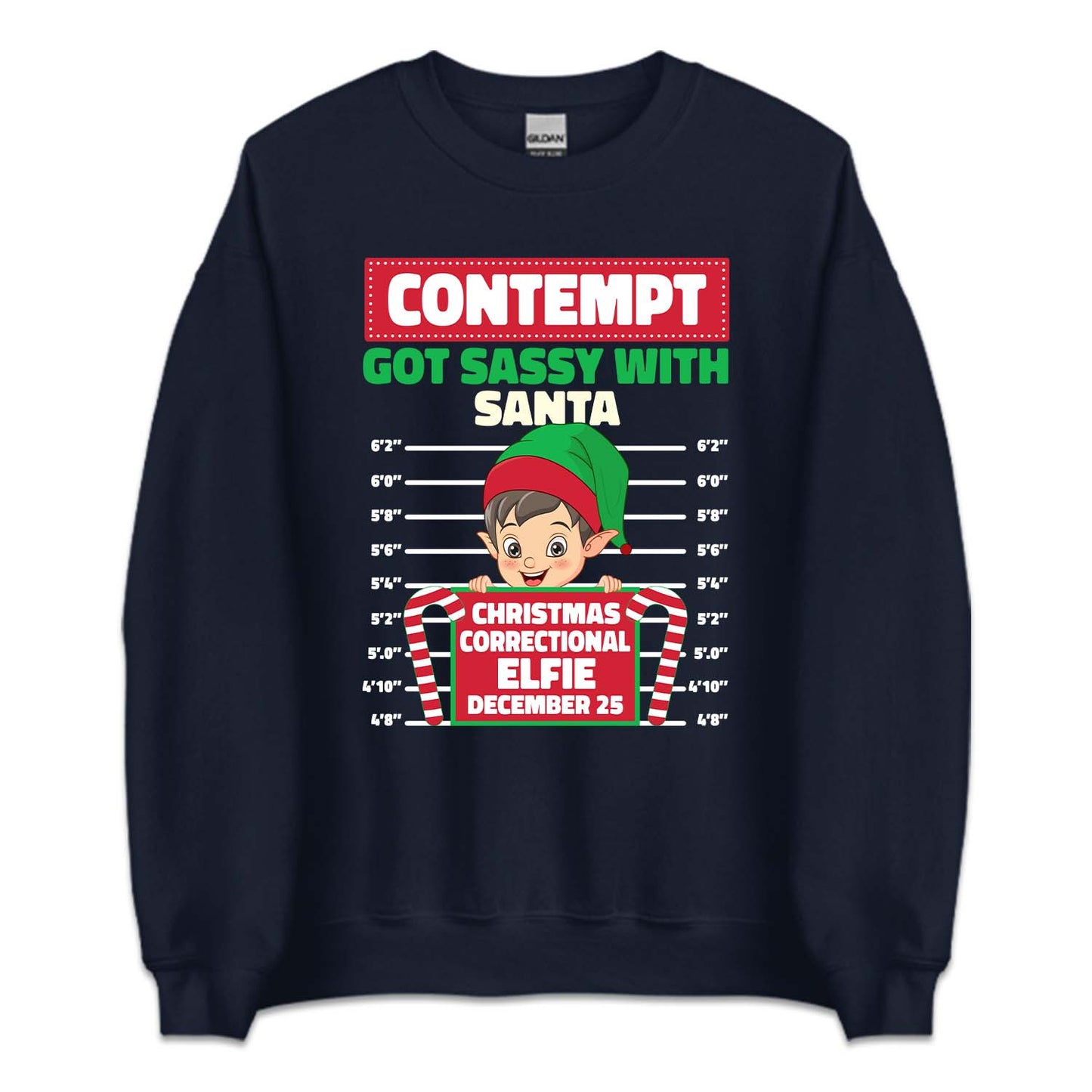 Christmas Correctional Elfie Matching Family Xmas | PRODUCT CODE: ELCHRTNPL