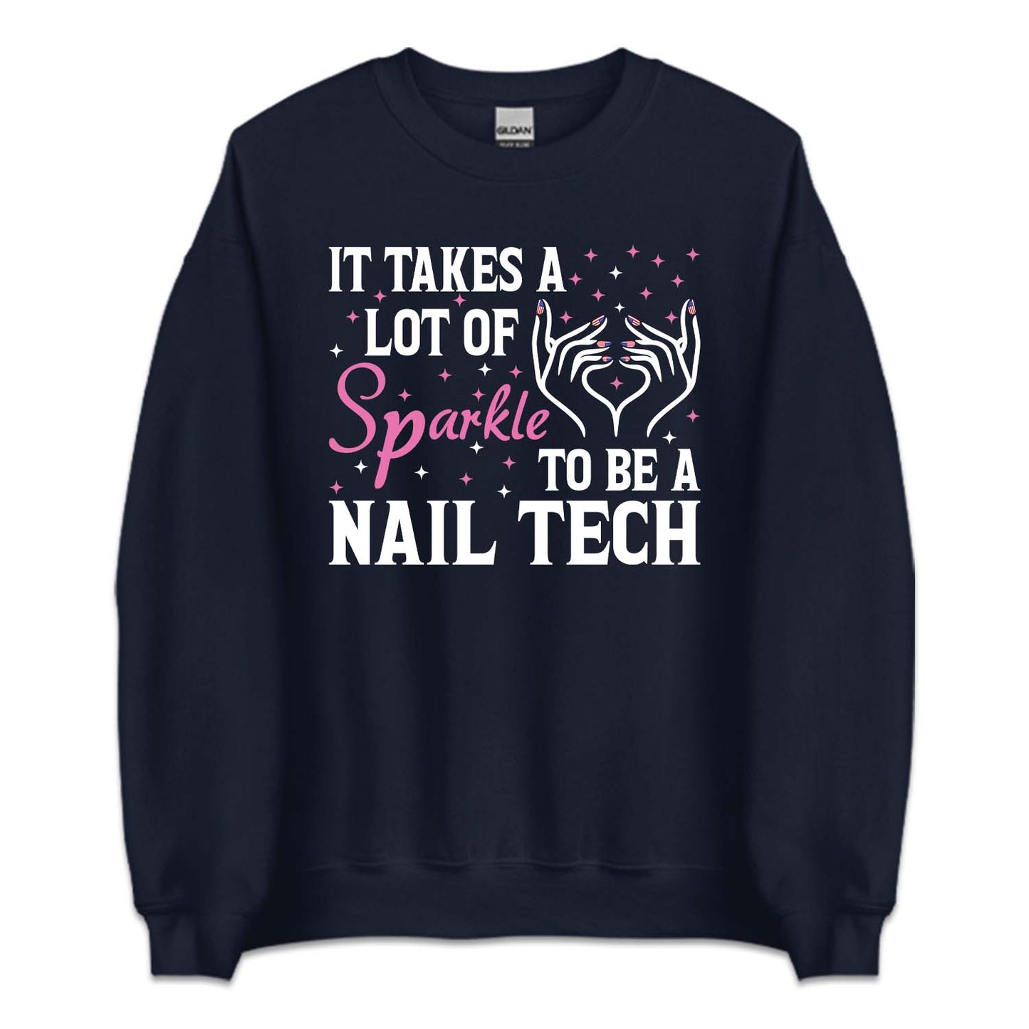 It Takes A Lot Of Sparkle To Be A Nail 4th Of July Nails | PRODUCT CODE: TSKLOSPRK