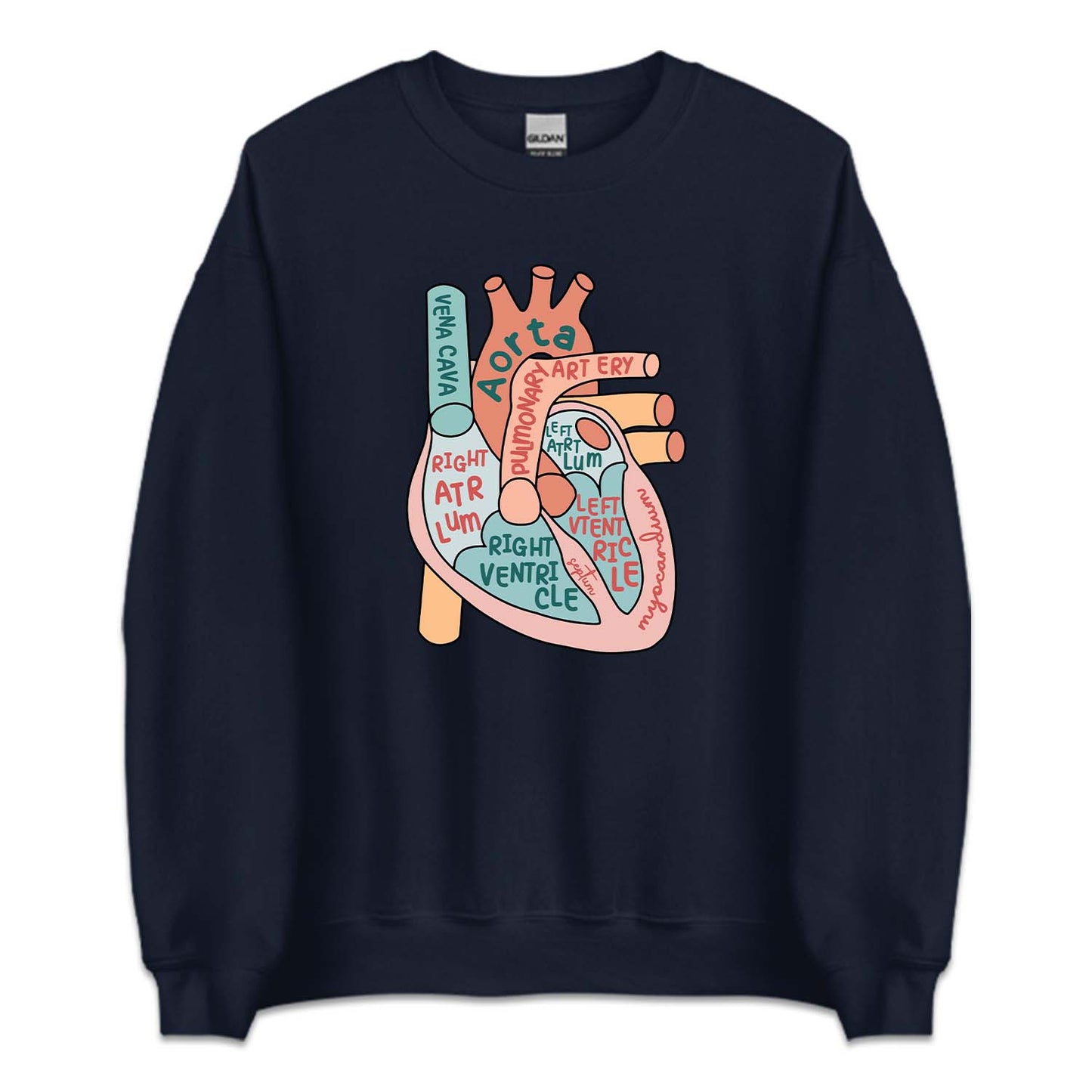 CVICU Cardiac Nurse Heart Flow Anatomy Cardiology Sonographer | PRODUCT CODE: HRTFLWANTY