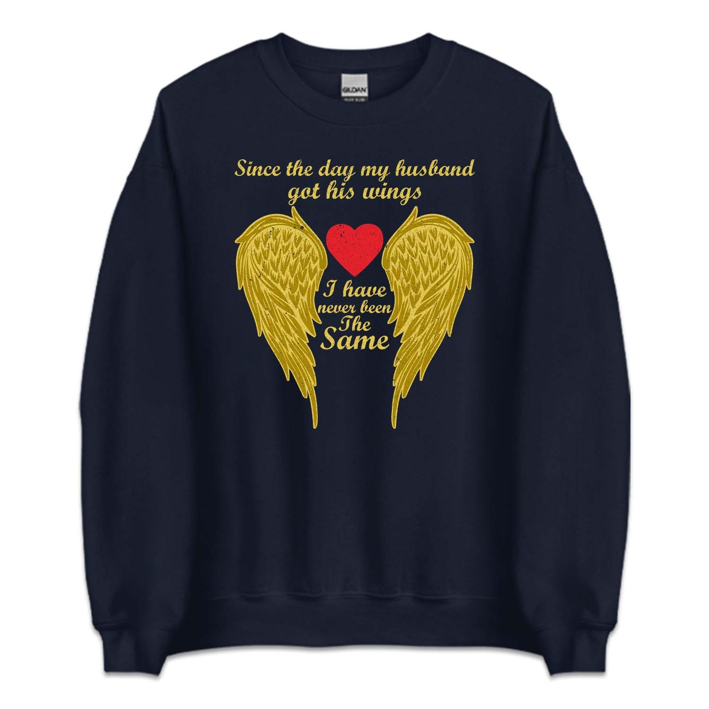 Husband Got His Wings In Loving Memory | PRODUCT CODE: HSBNGTWNG