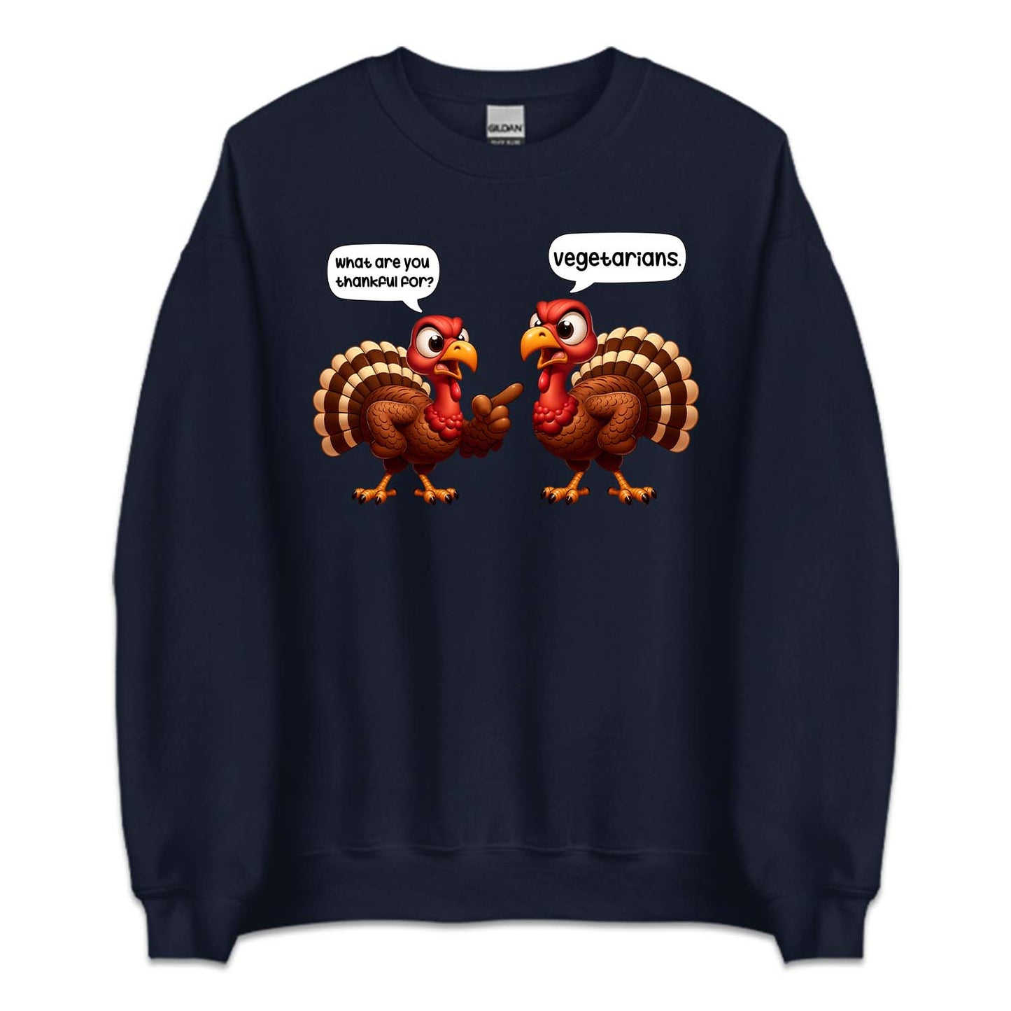 What Are You Thankful For Vegetarians Thanksgiving Vegan | PRODUCT CODE: WTHAYFLVGER