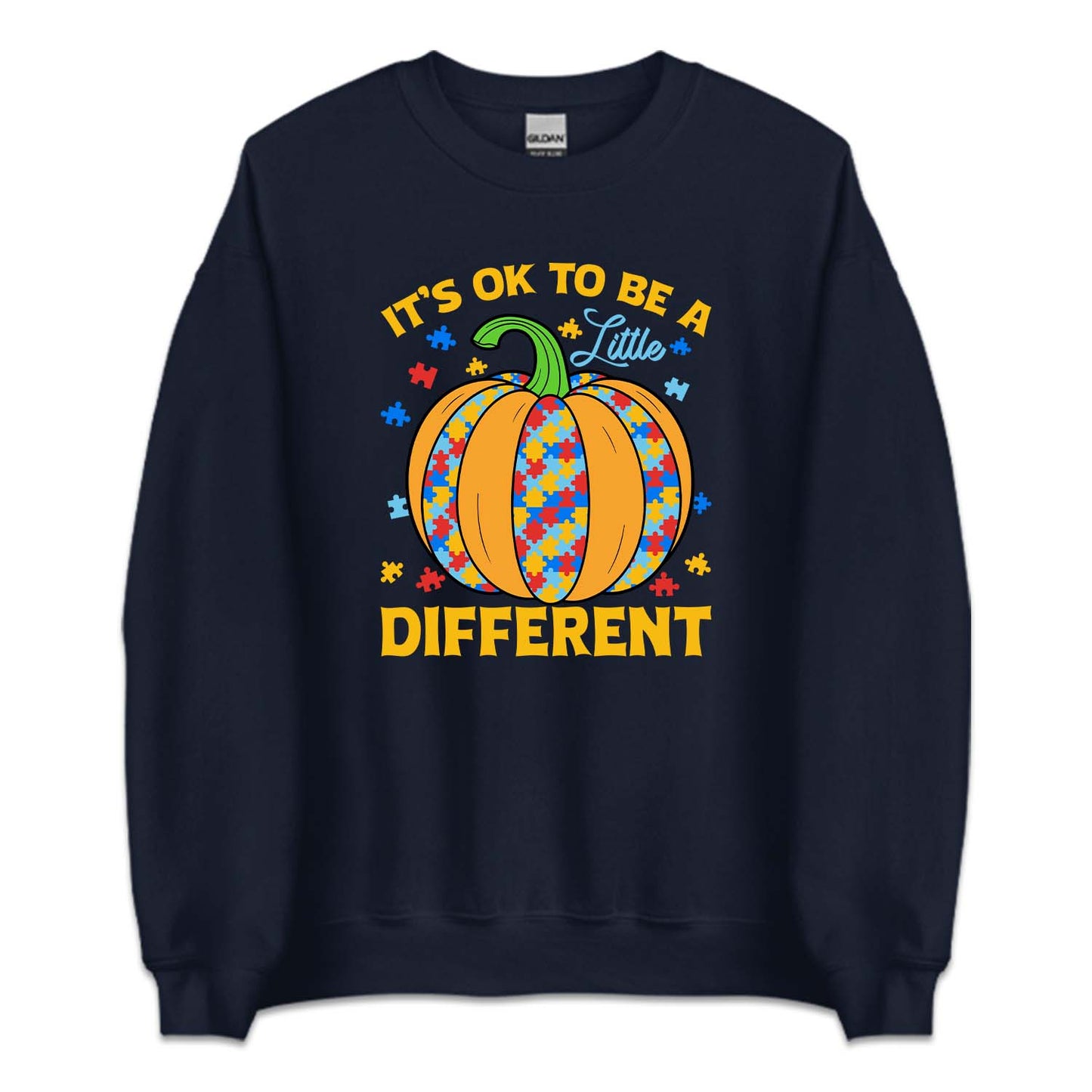 It's Ok To Be A Little Different Halloween Autism Awareness | PRODUCT CODE: HLTKOBALTD