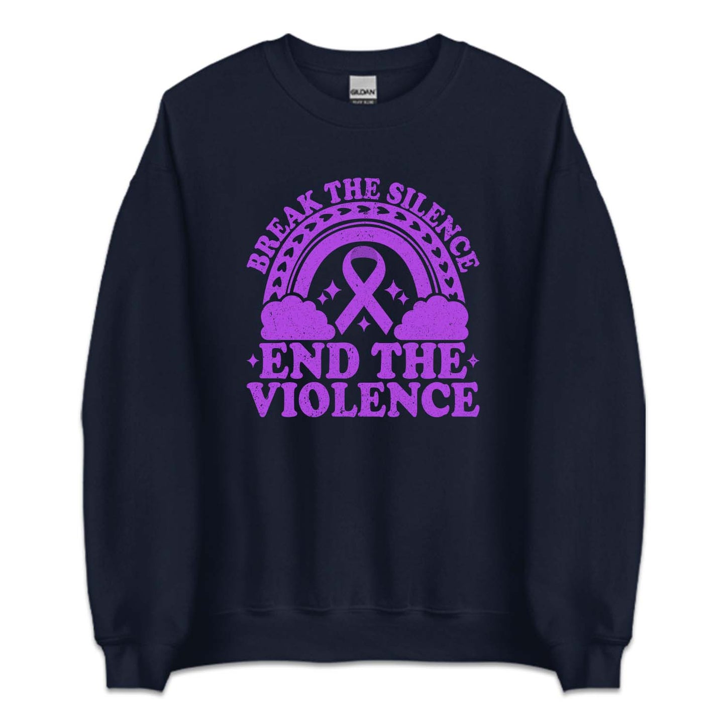 Break The Silence End The Violence Domestic Violence Awareness | PRODUCT CODE: BRKTSLNCED