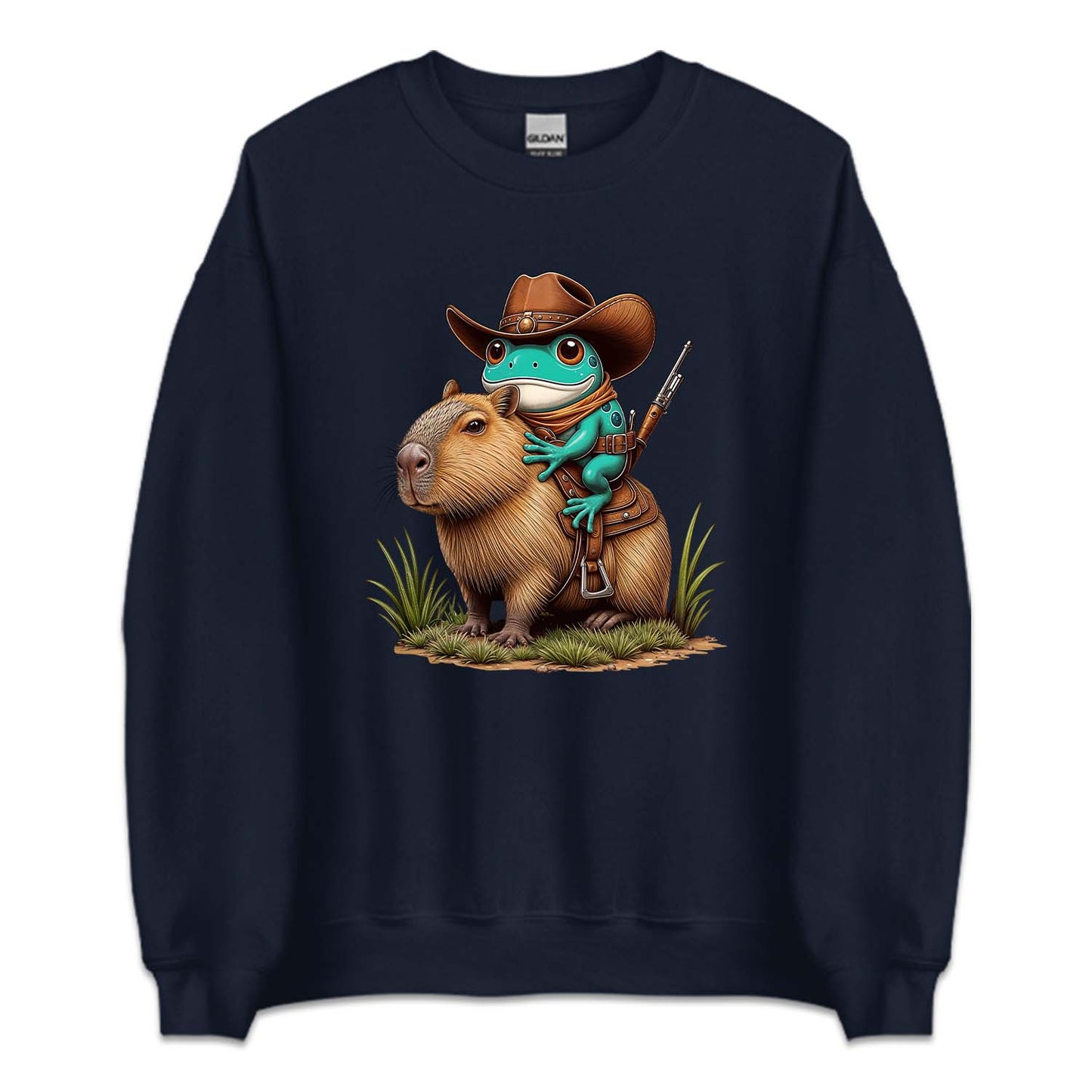 Western Cowboy Frog & Capybara | PRODUCT CODE: CBWFRGBR