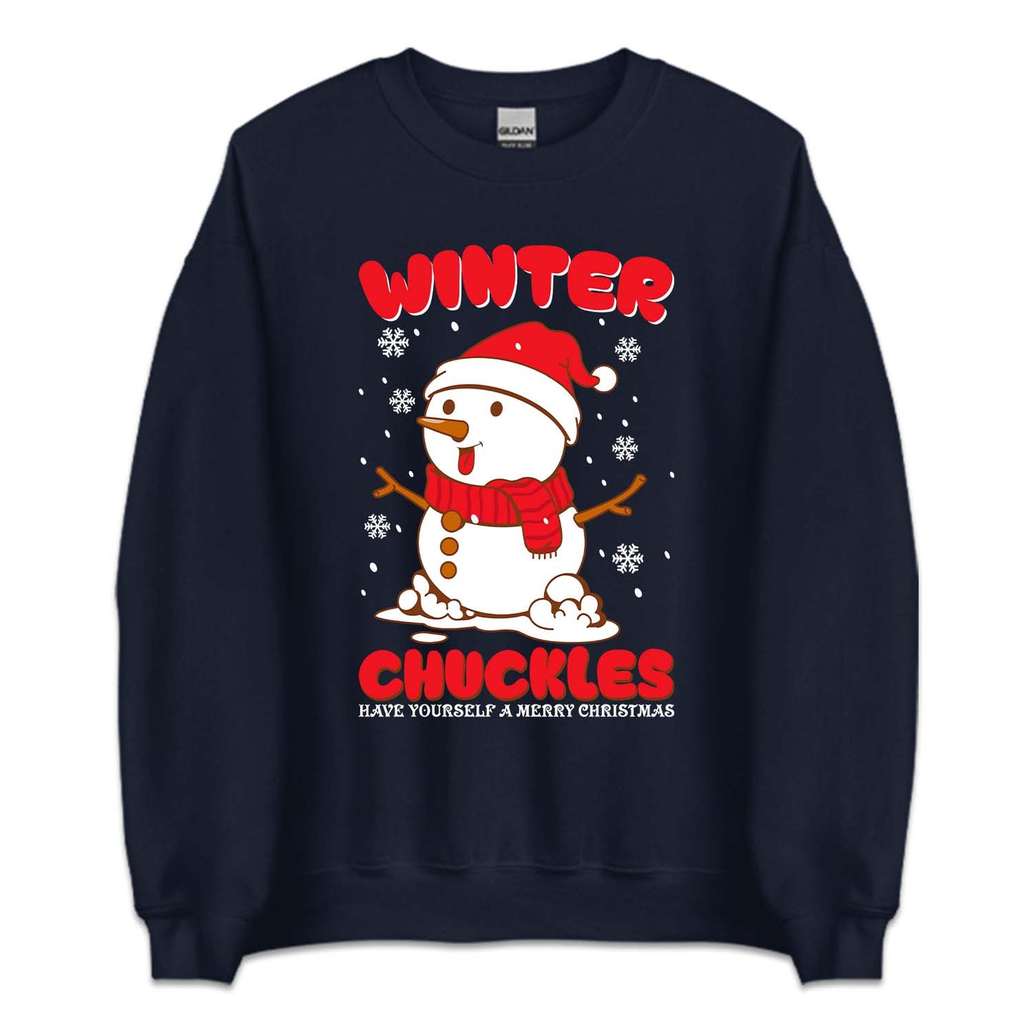 Winter Chuckles Have Yourself A Merry Christmas Snowman Xmas | PRODUCT CODE: WNTCHKULHV