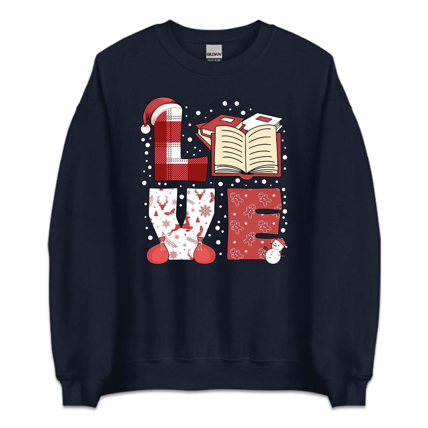 Love Christmas Books Merry Bookmas Festive Xmas Holiday Reading | PRODUCT CODE: LVCHTMZBKS