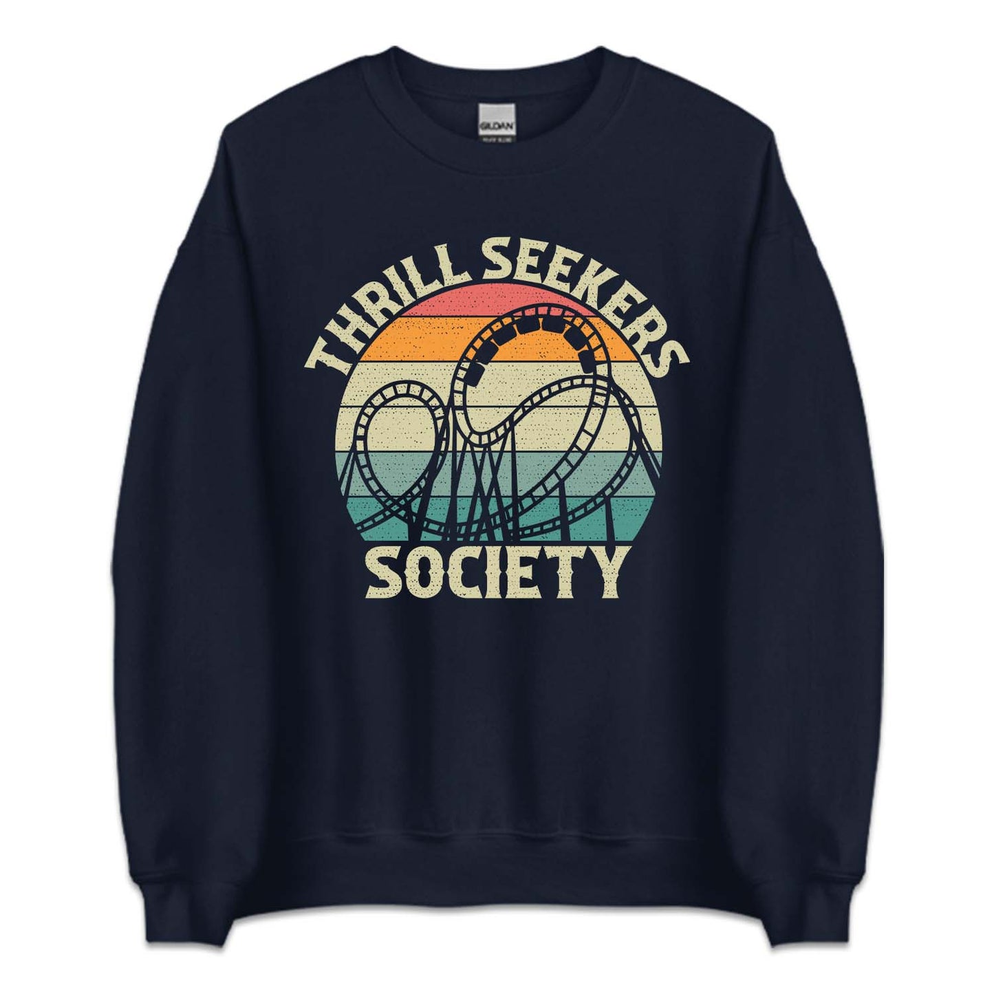 Roller Coaster Thrill Seeker Society Theme Park Ride Lover | PRODUCT CODE: TRLHSKRECO