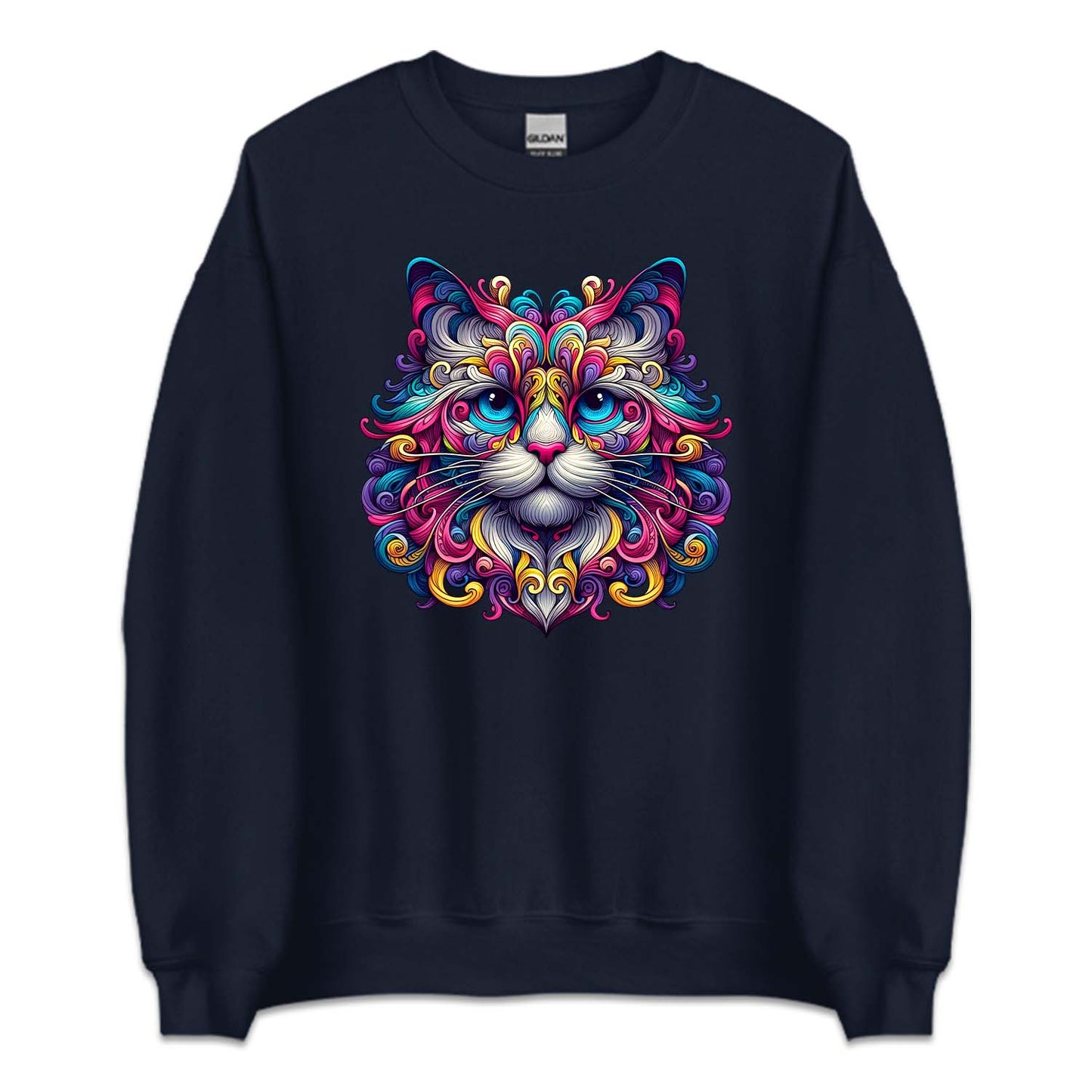 Psychedelic Colorful Ragdoll Cat | PRODUCT CODE: RGDLOSPYH