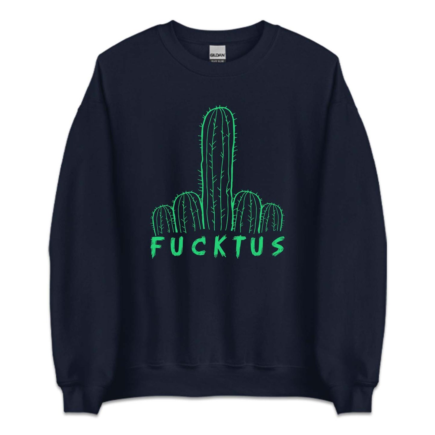 Fucktus Funny Middle Finger Cactus Sarcastic Plant Lover | PRODUCT CODE: FCTNYMDLC