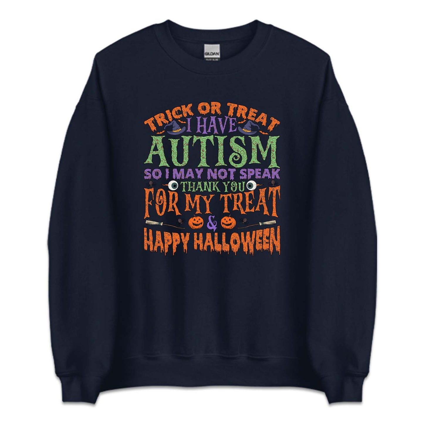 Trick Or Treat Autism Happy Halloween | PRODUCT CODE: TRRCKASMH