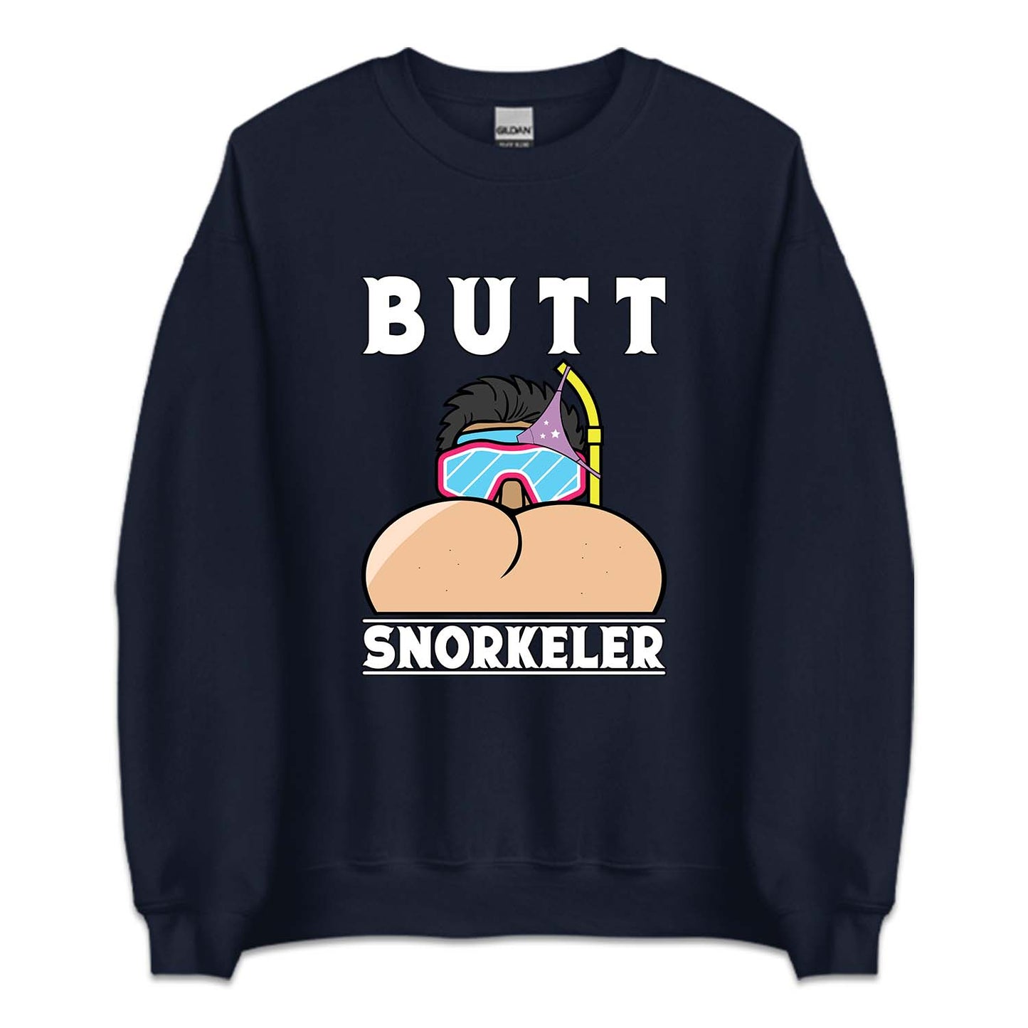 Butt Snorkeler Funny Sarcastic | PRODUCT CODE: BTUSNRKLG