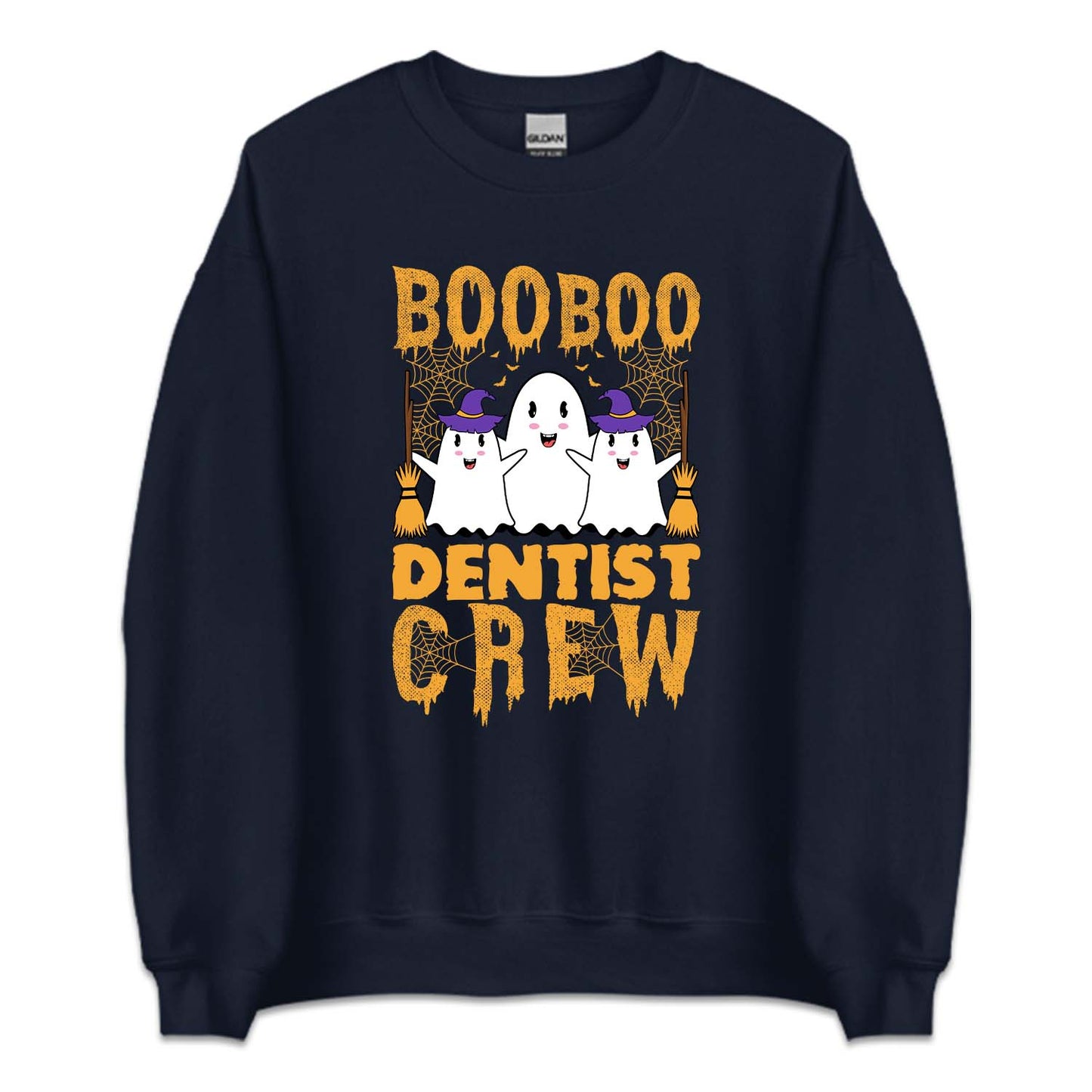 Boo Dentist Crew Halloween Spooky Dental Humor | PRODUCT CODE: BDNSTCWRH