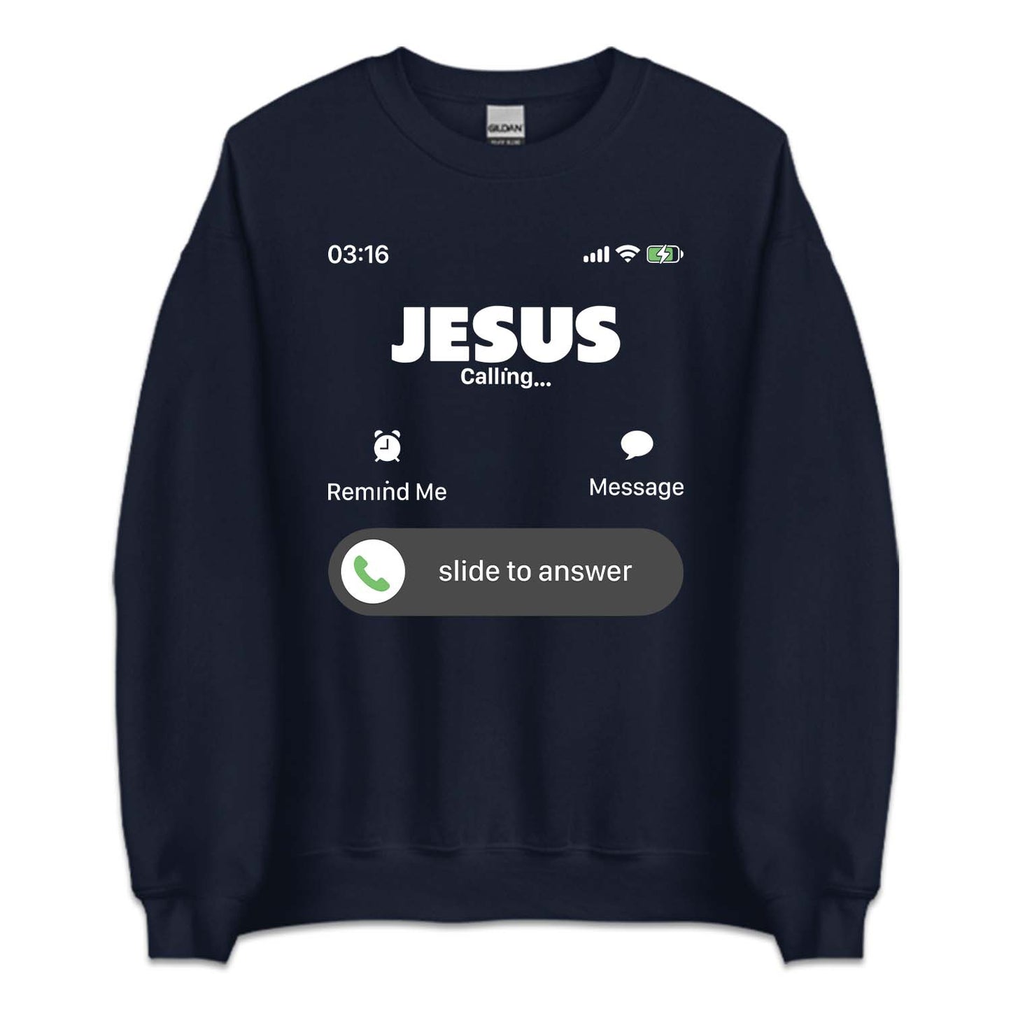 Jesus Calling Incoming Call Religious Inspirational Faith | PRODUCT CODE: JSEUCLGNF