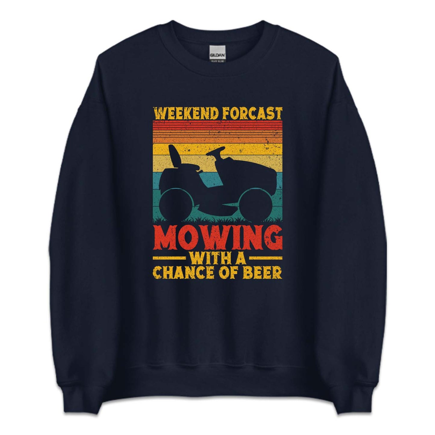 Landscaper Weekend Forecast Lawn Mowing Chance Of Beer | PRODUCT CODE: WKNDFRCTSLW