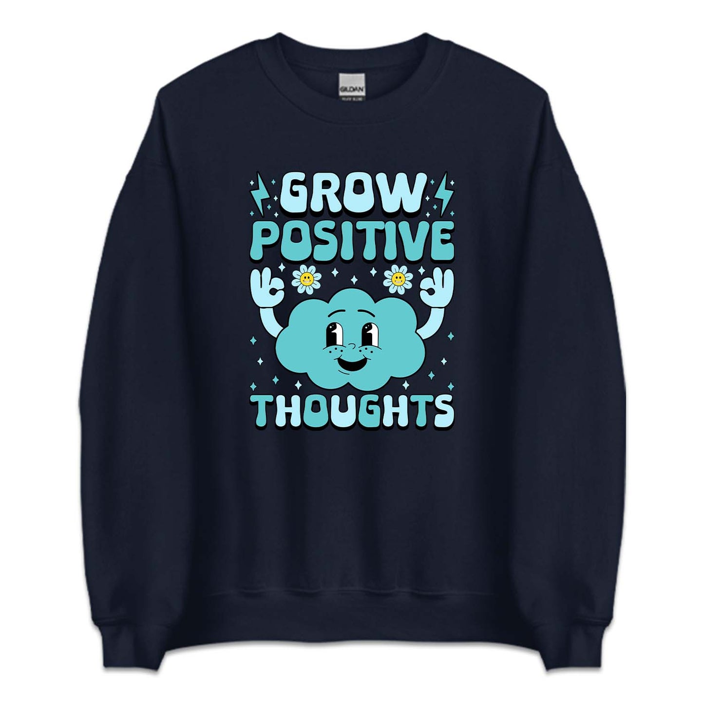 Grow Positive Thoughts Motivational Quote | PRODUCT CODE: GRVPSTVGHS