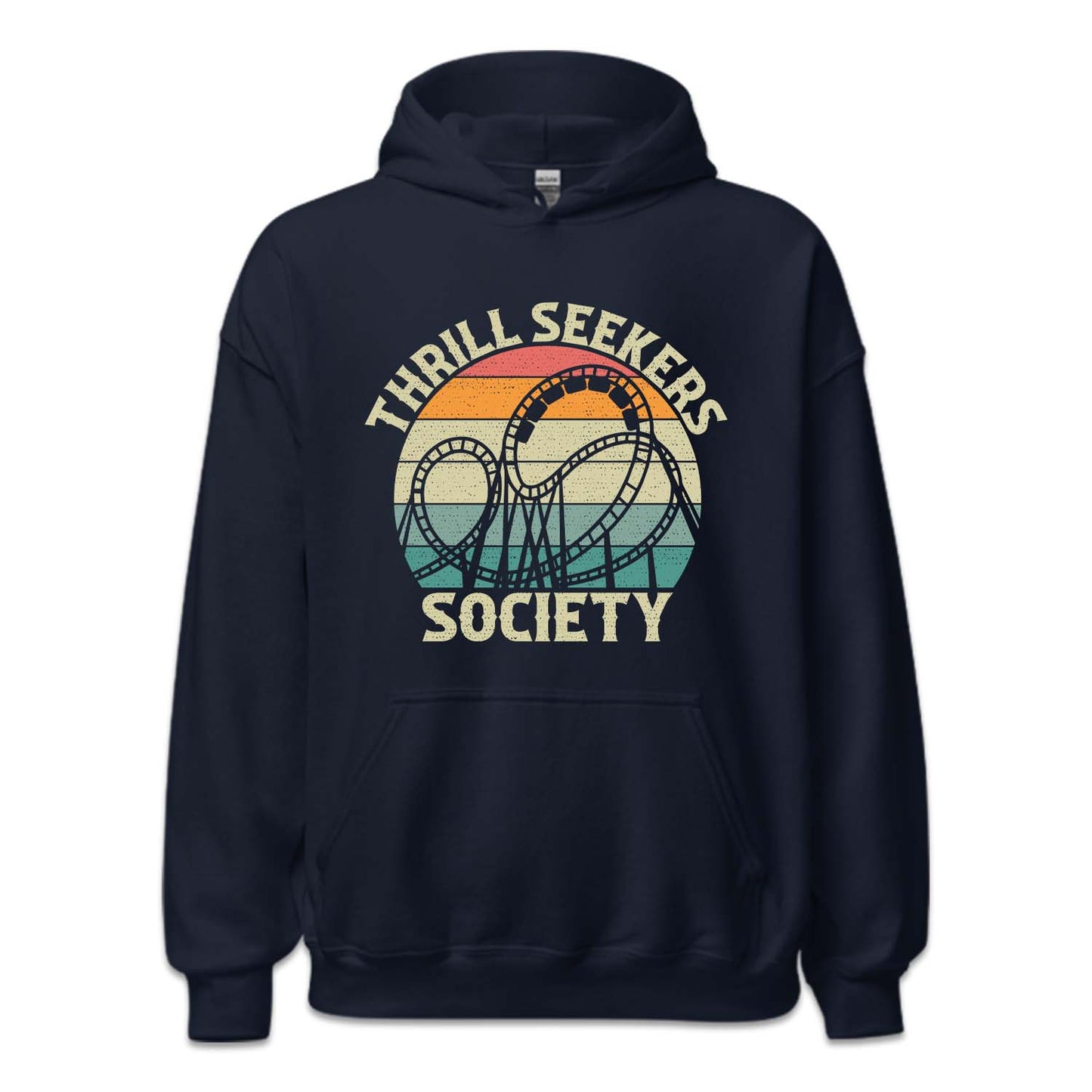 Roller Coaster Thrill Seeker Society Theme Park Ride Lover | PRODUCT CODE: TRLHSKRECO