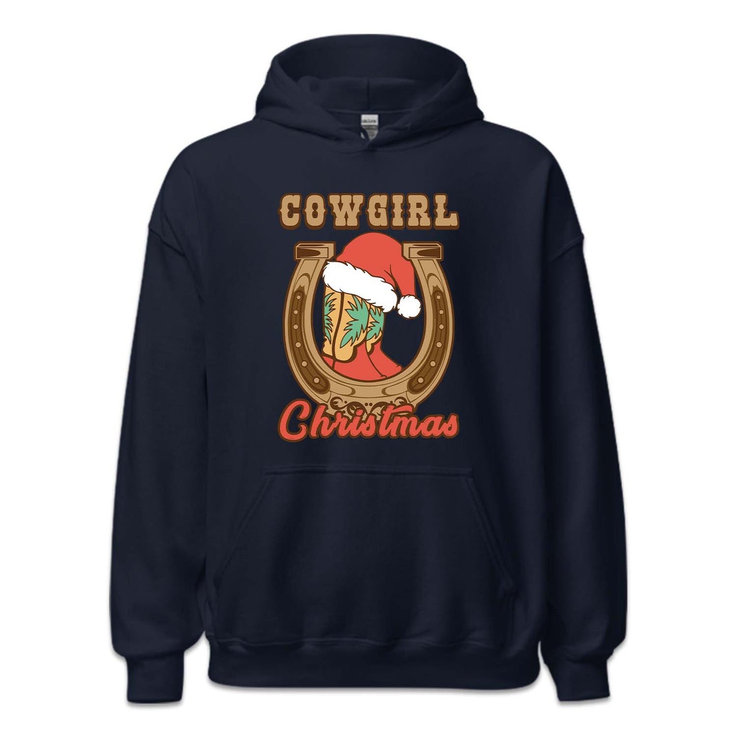 Cowgirl Christmas Festive Western Country Xmas | PRODUCT CODE: CWGLRTMSWRN