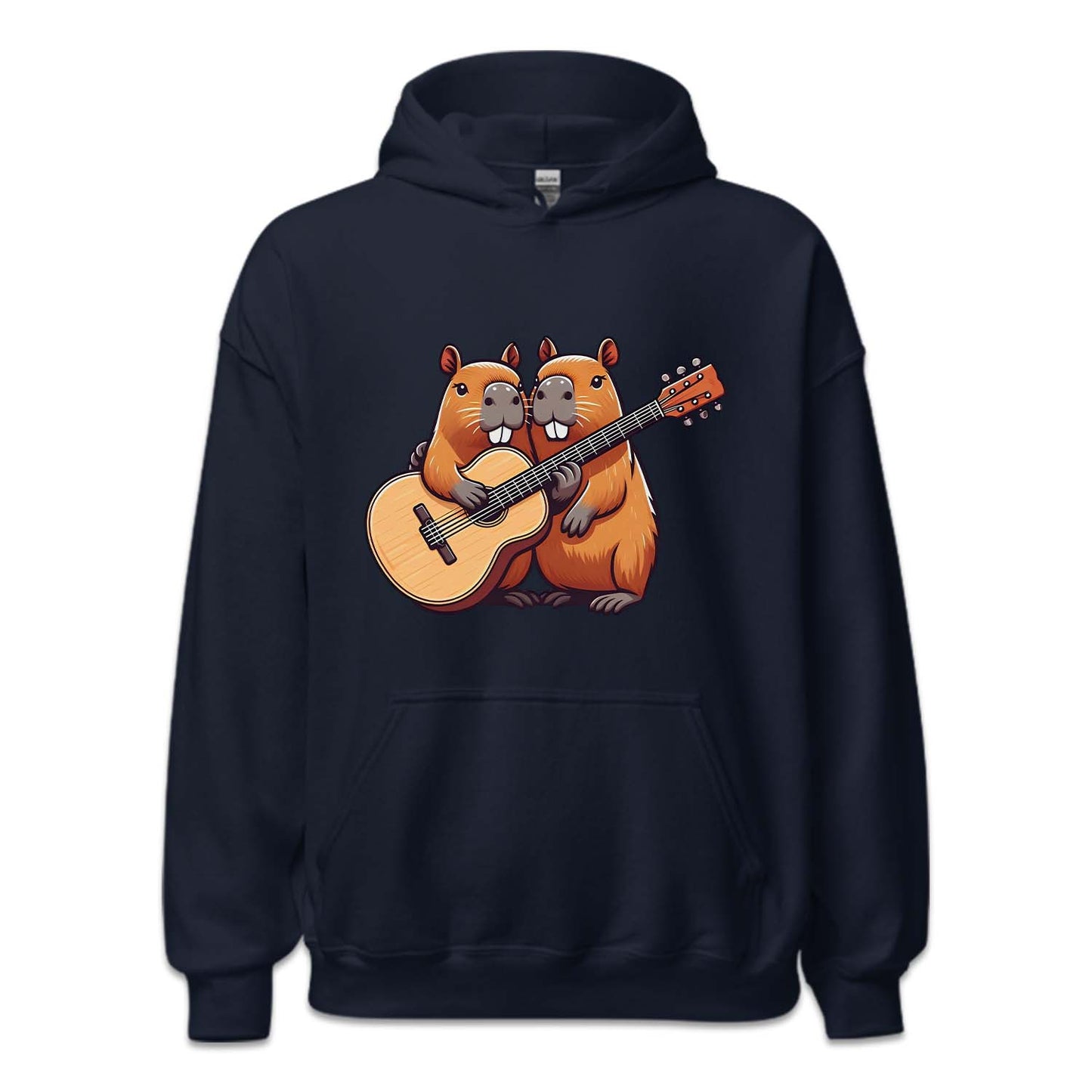 Capybara Playing Guitar Musical Capybara | PRODUCT CODE: GUTRPLYCPBR