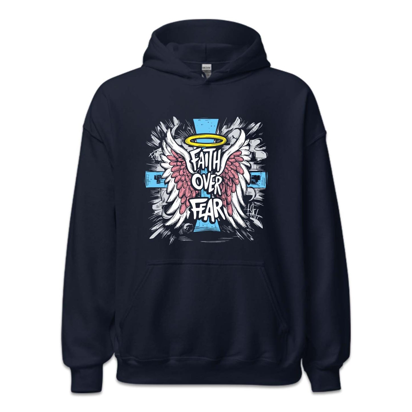 Faith Over Fear Inspirational Quote | PRODUCT CODE: FTHOVRGLFC