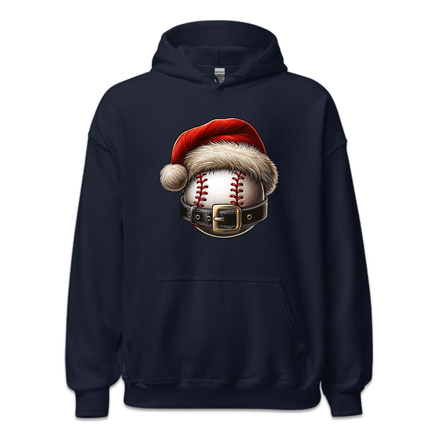 Baseball Christmas Santa Hat & Belt Baseball Xmas Sports | PRODUCT CODE: BSALCHRTANH