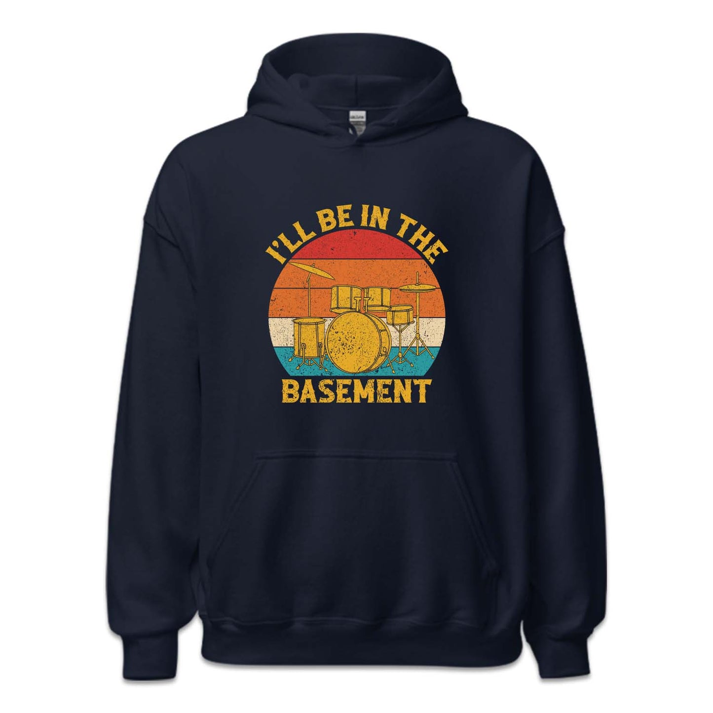 I'll Be In The Basement Drum Lover | PRODUCT CODE: IBNTHSMTDR