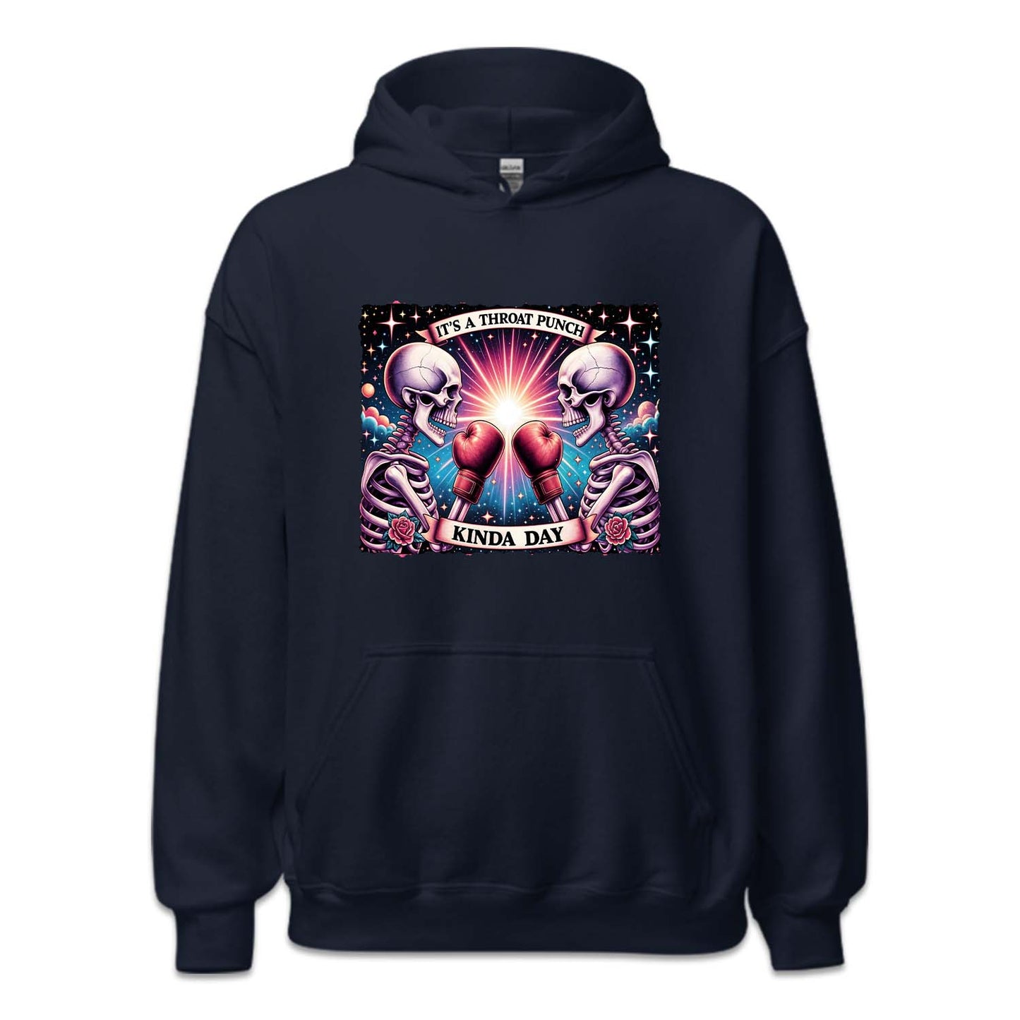 It's A Throat Punch Kinda Day Snarky Skeletons | PRODUCT CODE: ITHRAPNCKN