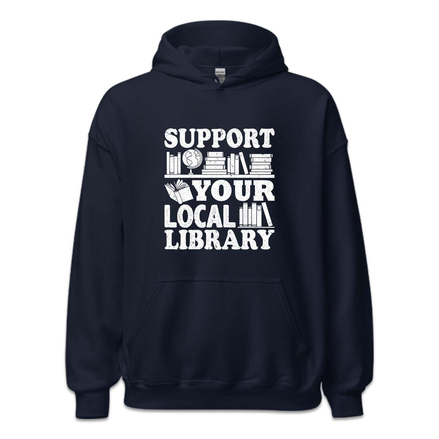 Support Your Local Library Reading Enthusiast | PRODUCT CODE: SPRUTLCOB