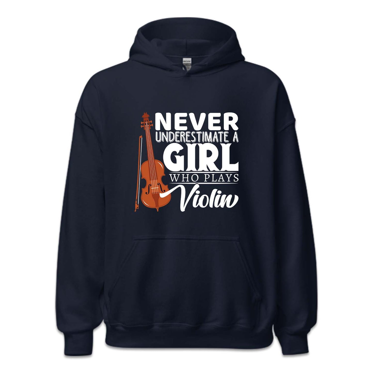 Never Underestimate A Girl Who Plays Violin | PRODUCT CODE: NVRUNDVLOG