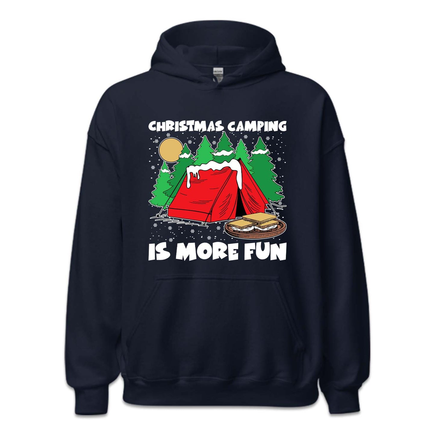 Christmas Camping Is More Fun Winter Holiday Adventure Xmas Camper | PRODUCT CODE: CRTMPNGSMRN