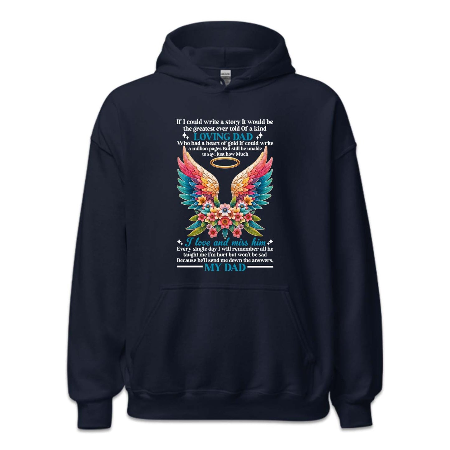 Loving Dad Angel In Heaven Daddy Remembrance Memorial Sentimental Keepsake | PRODUCT CODE: LVNGLWNSHA