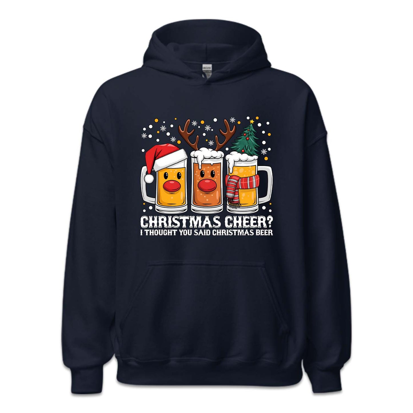 Christmas Cheer I Thought You Said Christmas Beer Xmas Beer Lover | PRODUCT CODE: CHRETGHUSDB