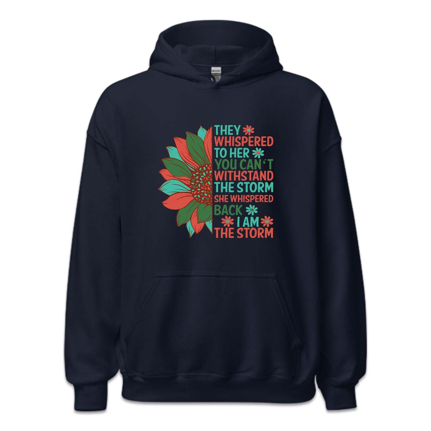 Strong Woman Empowerment Sunflower Positive Quote | PRODUCT CODE: STRNGWMPRF
