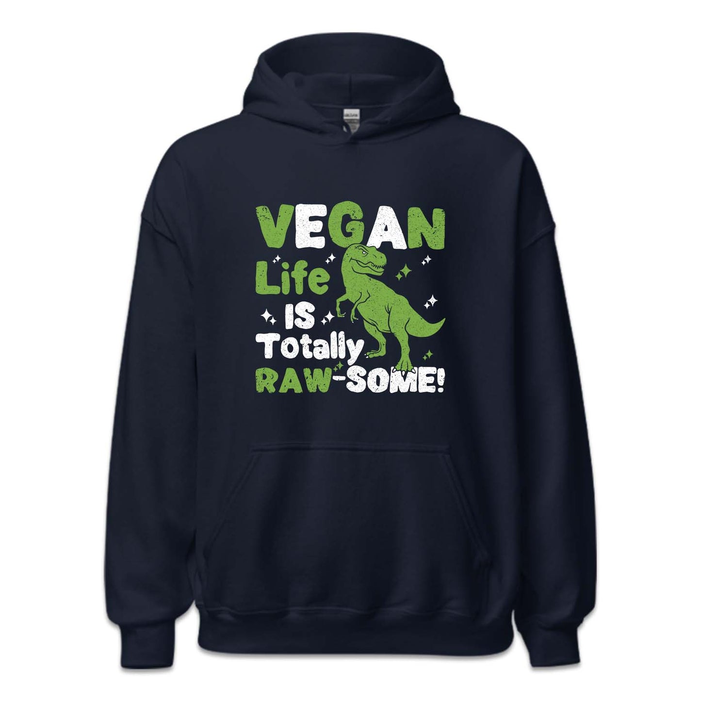 Vegan Life is Totally Raw-Some Vegetarian Dinosaur | PRODUCT CODE: VNGELFTRWS