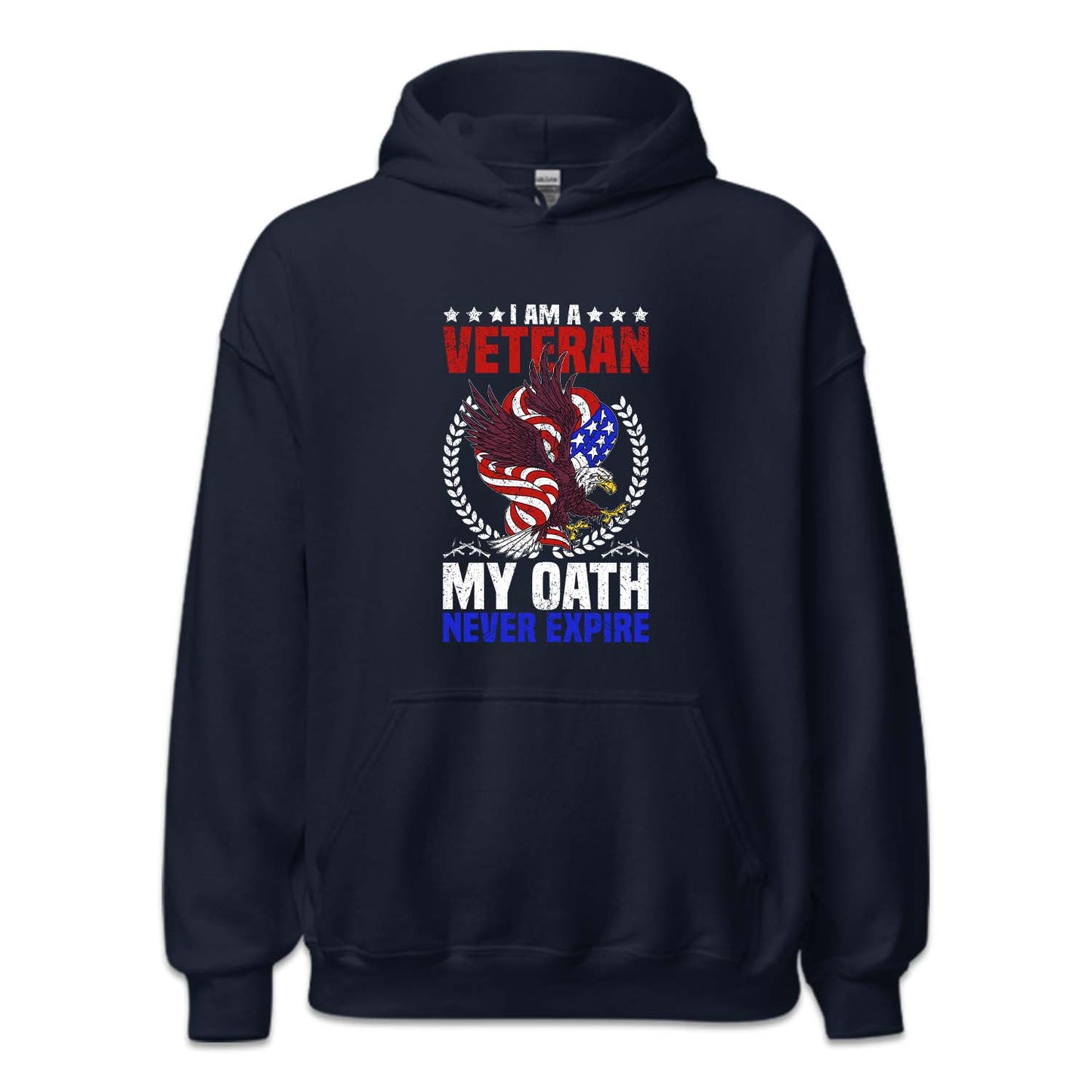 I Am A Veteran My Oath Never Expire USA Eagle Military Service | PRODUCT CODE: VTRNOHTEXA