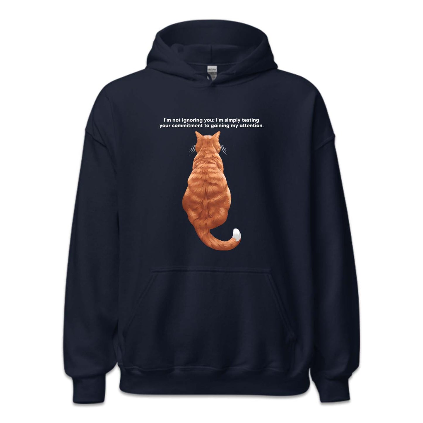 Ginger Cat Sitting Attention Test | PRODUCT CODE: GNCTSANQ